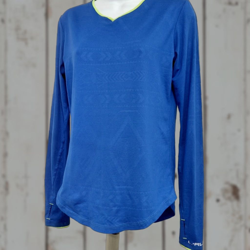 Ralph Lauren Lauren Ralph Lauren Flex Comfort Shirt Womens Sz Small Blue Long Sleeve Stretch Shirt Womens Sz Small Blue Long Sleeve Stretch Size S / US 4 / IT 40 - 1 Thumbnail