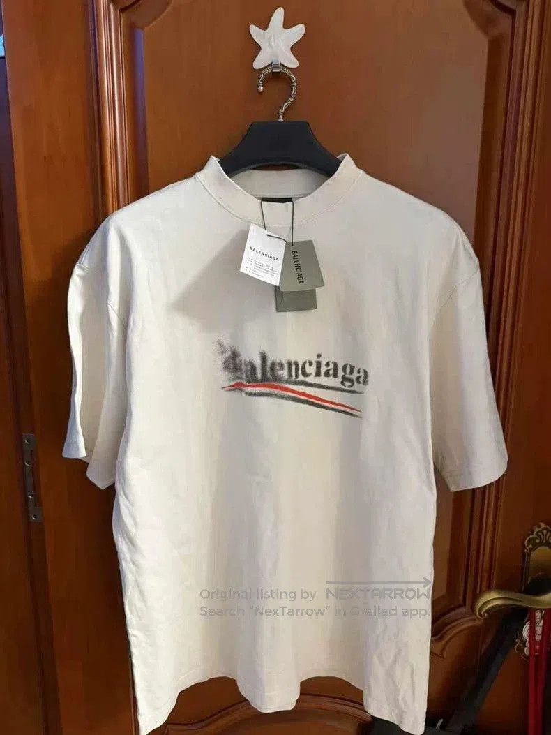 Balenciaga Balenciaga Blur Coke Short Sleeve Tee. Size US S / EU 44-46 / 1 - 1 Thumbnail