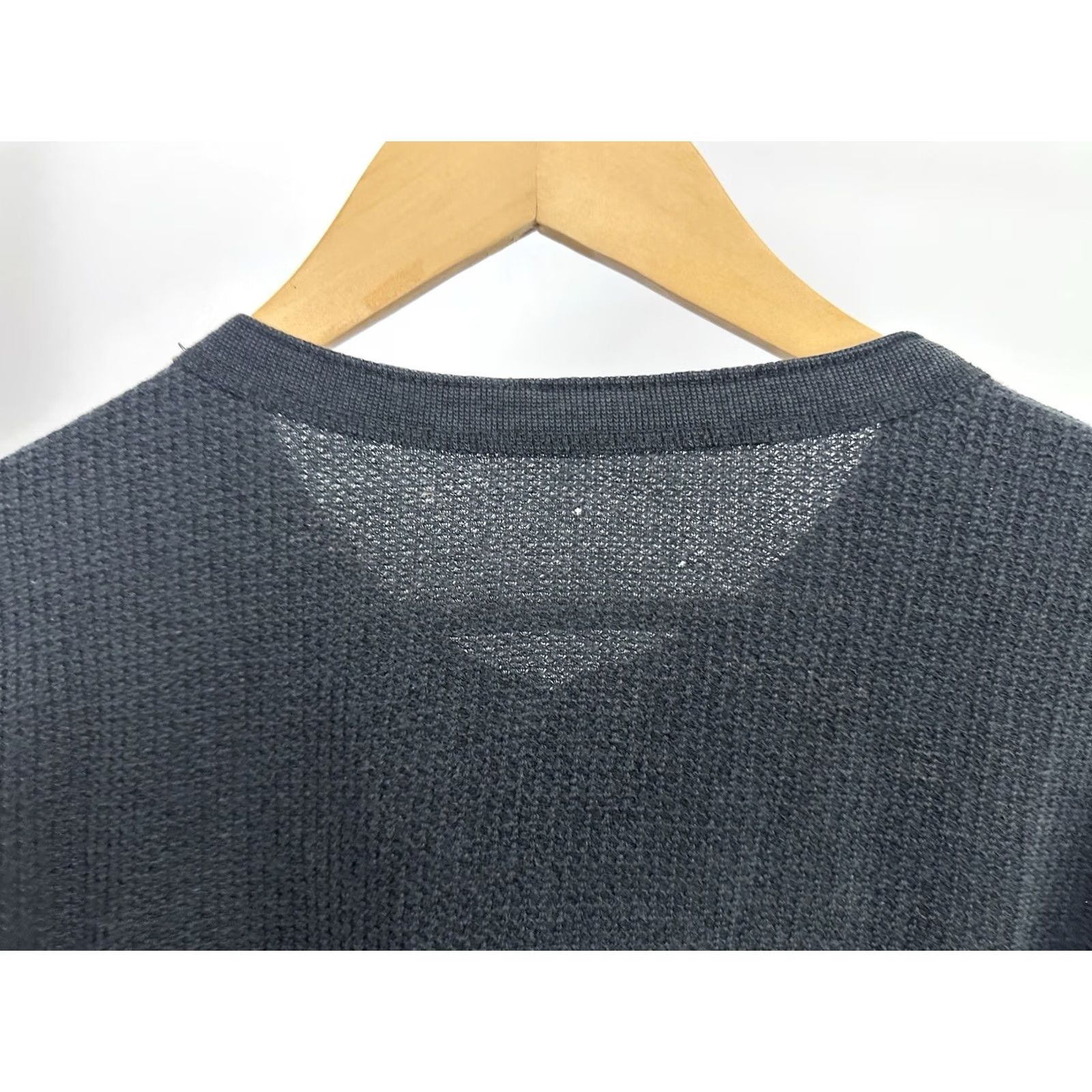 Vintage VTG 80s Black Faded Paper Thin Burnout Worn Grunge Thrashed LS Hensley Shirt XL Mens XL Black Size US XL / EU 56 / 4 - 4 Thumbnail