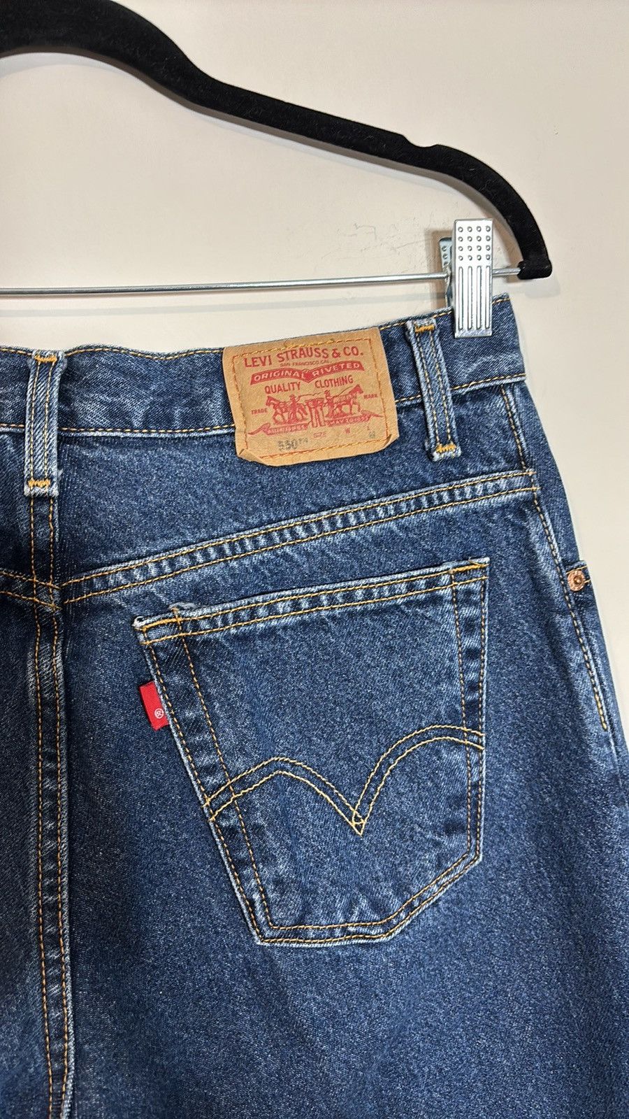 Levi's × Vintage Vintage Levi’s 550 Jeans Size 12 USA Size 34" / US 12 / IT 48 - 5 Thumbnail