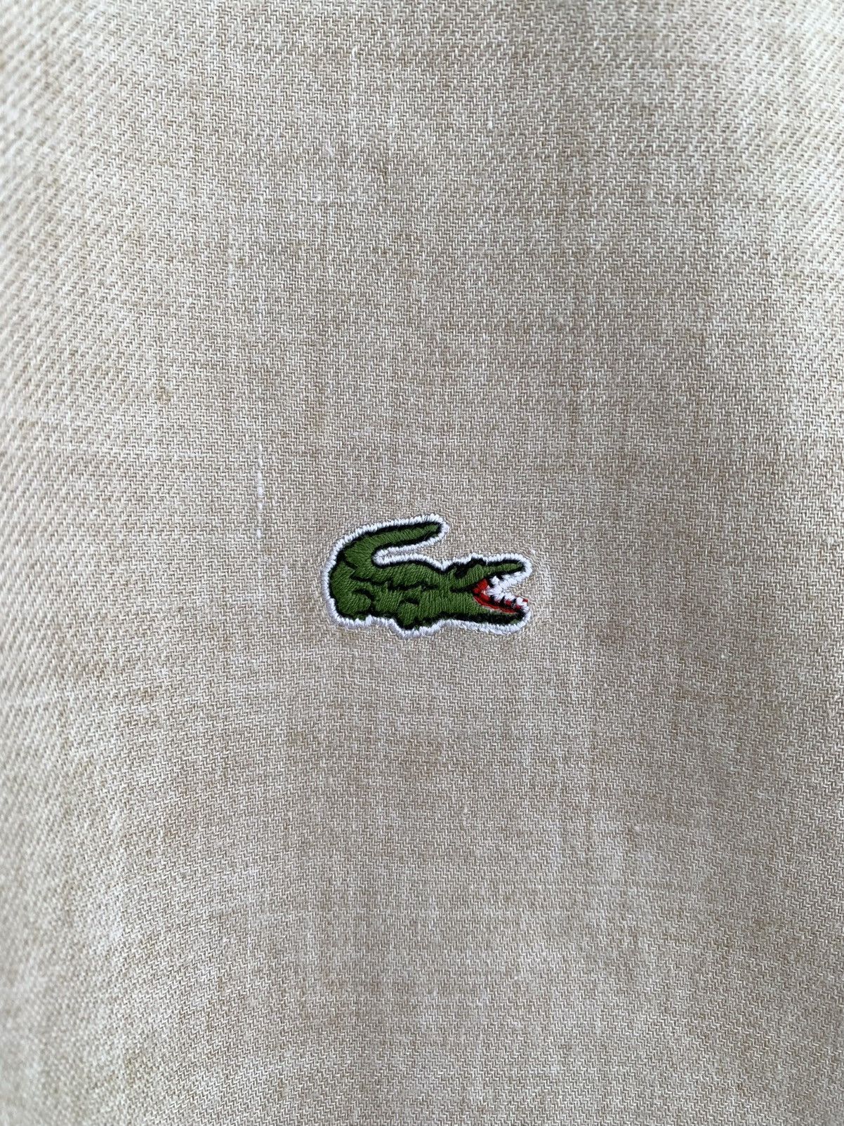 Lacoste Lacoste Vintage Long Sleeve Button Shirt Size US M / EU 48-50 / 2 - 4 Thumbnail