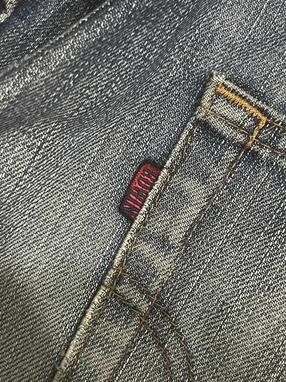 Kapital ⚡️Distressed⚡️Vintage Edwin 503w Blue Washed Ripped Patch Jean Size US 28 / EU 44 - 9 Thumbnail