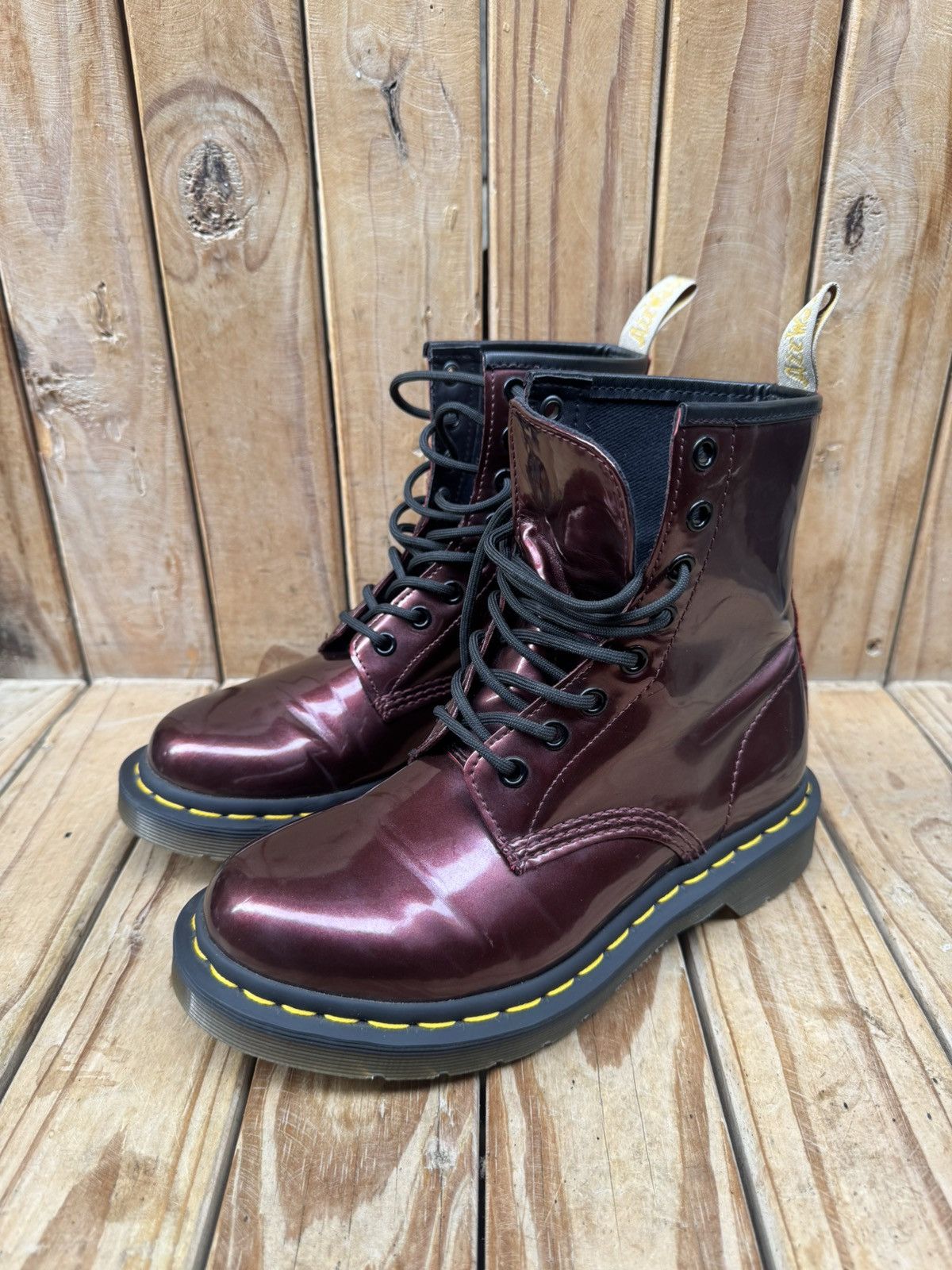 Dr. Martens Dr.Martens 1460 vegan chrome women Lace up Boots US 6 UK 4 Size US 7 / IT 37 - 16 Thumbnail