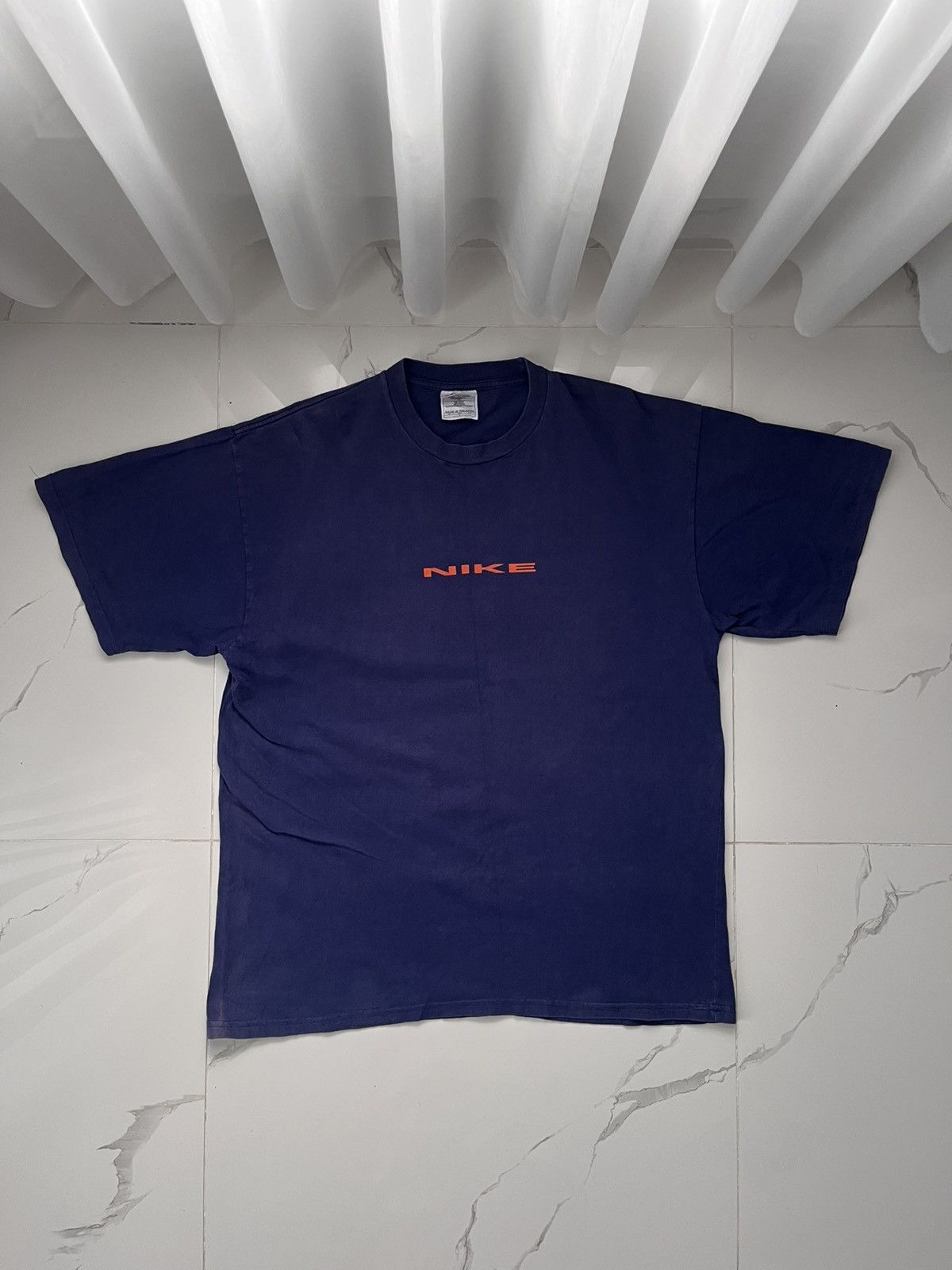 Nike 90’s NIKE RETRO BIG LOGO TEE SPELLOUT SWOOSH Y2K RARE Size US L / EU 52-54 / 3 - 2 Thumbnail