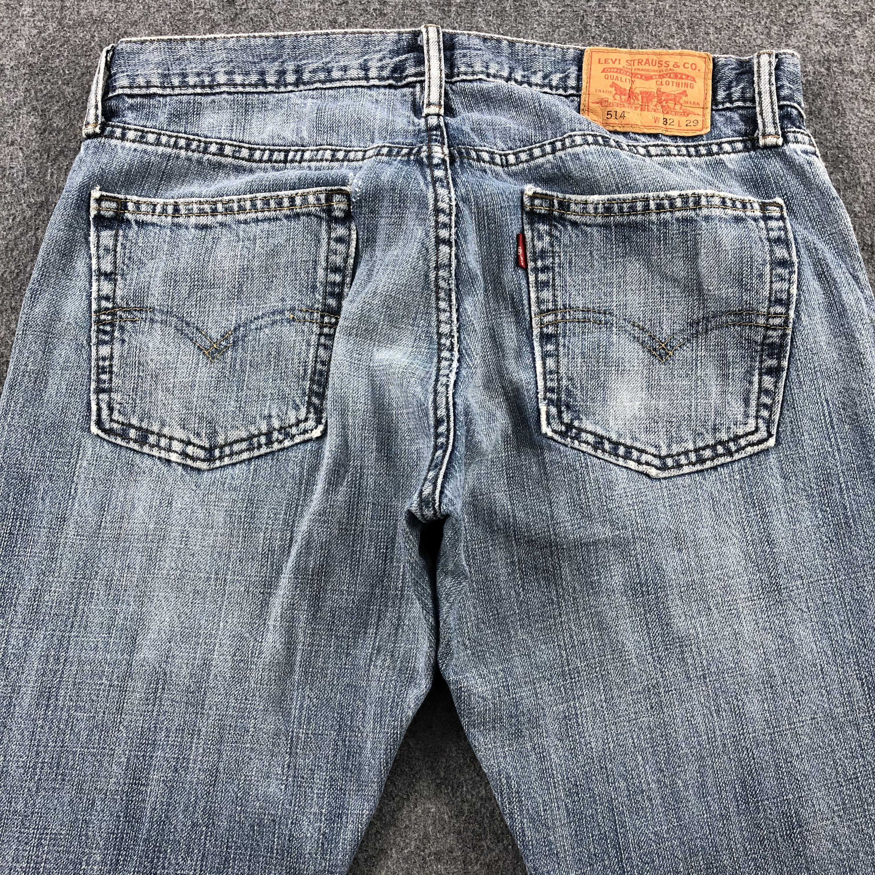 Levi's × Vintage Vintage Blue Wash Levis 514 Jeans-JM1854 Size US 34 / EU 50 - 5 Thumbnail