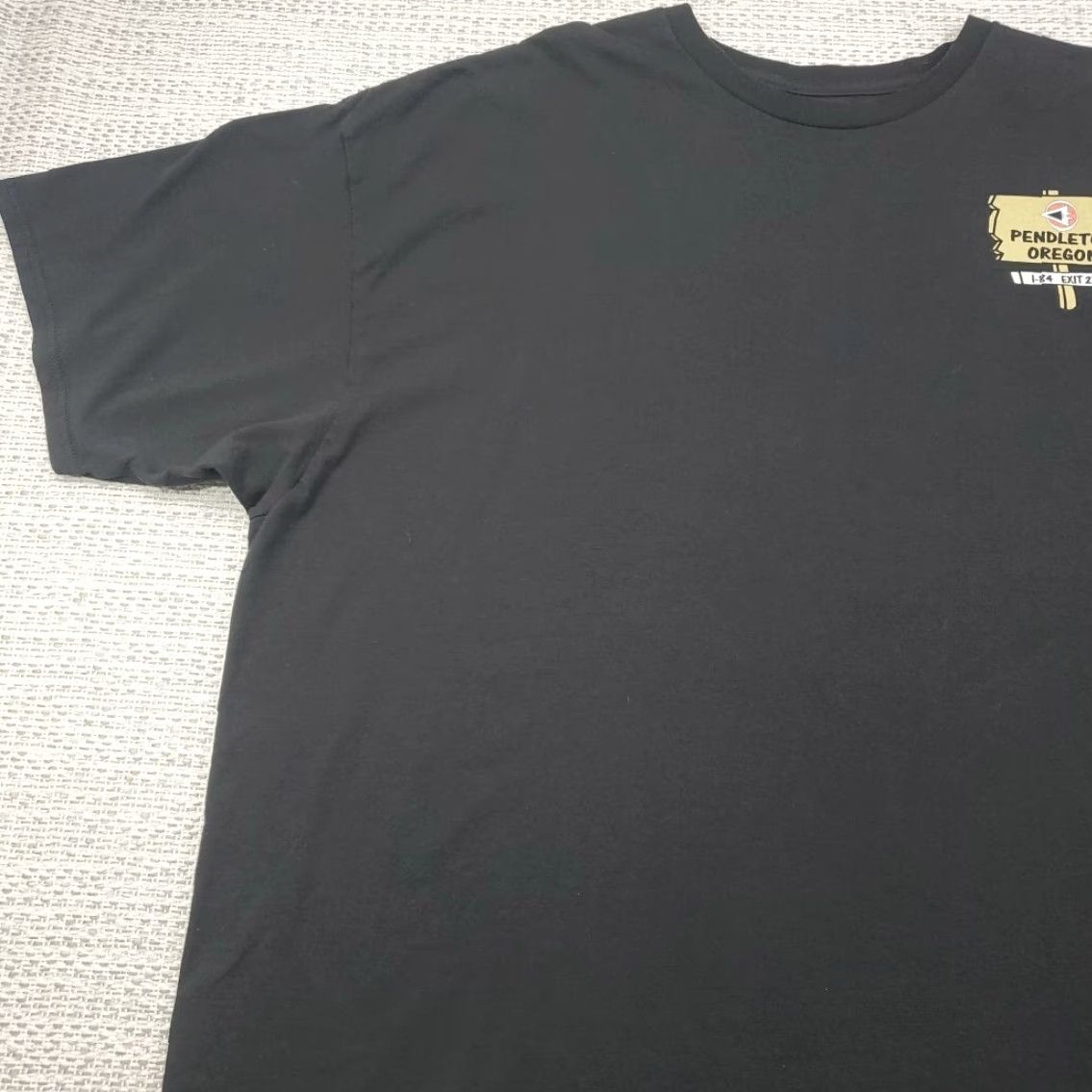 Pendleton VINTAGE Cabbage Hill Trucker Shirt Mens 3XL Black USA Truck Driver Graphic Tee Size US XXL / EU 58 / 5 - 5 Thumbnail