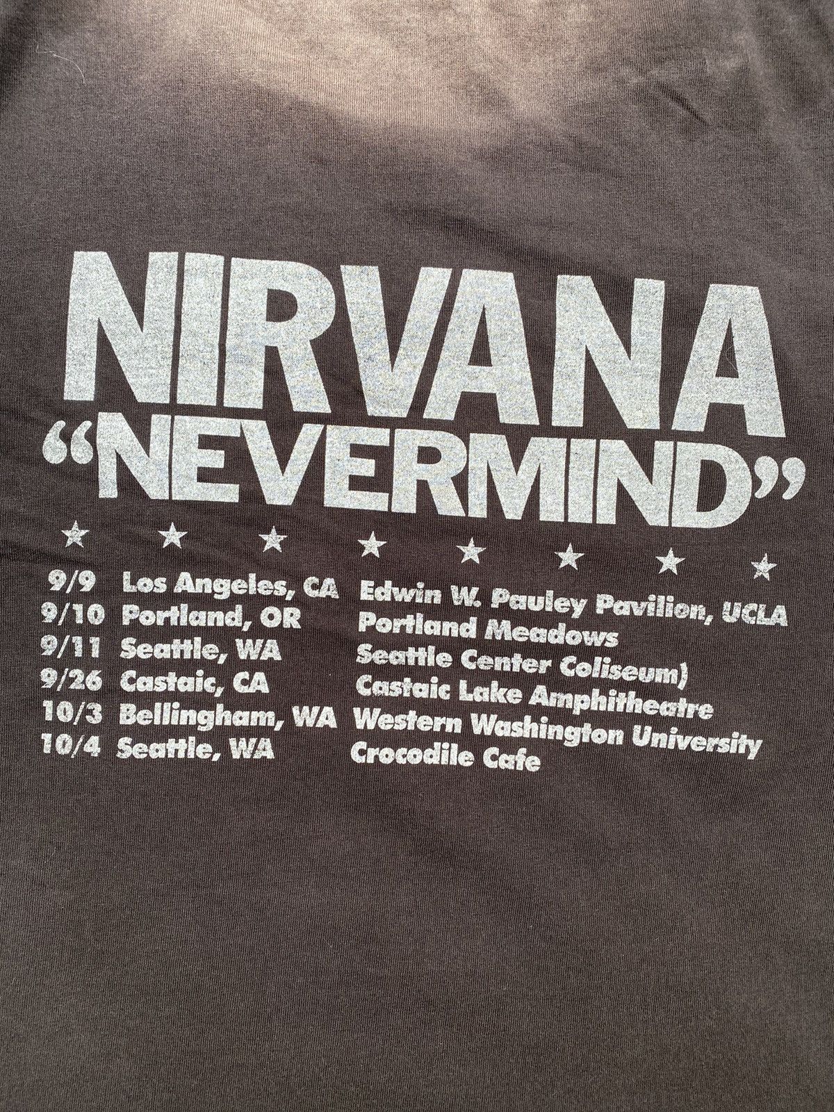Vintage VTG Nirvana Shirt "Nevermind" Sun Faded rare Size US XL / EU 56 / 4 - 13 Thumbnail