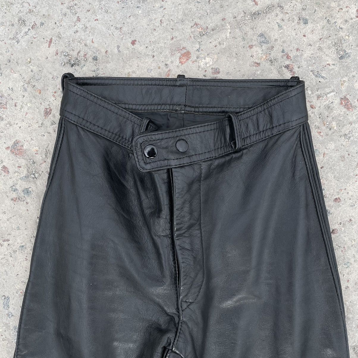 Vintage Vintage Moto Leather Pants 46 Size Y2K 90s USA Japan Size 32" / US 10 / IT 46 - 5 Thumbnail