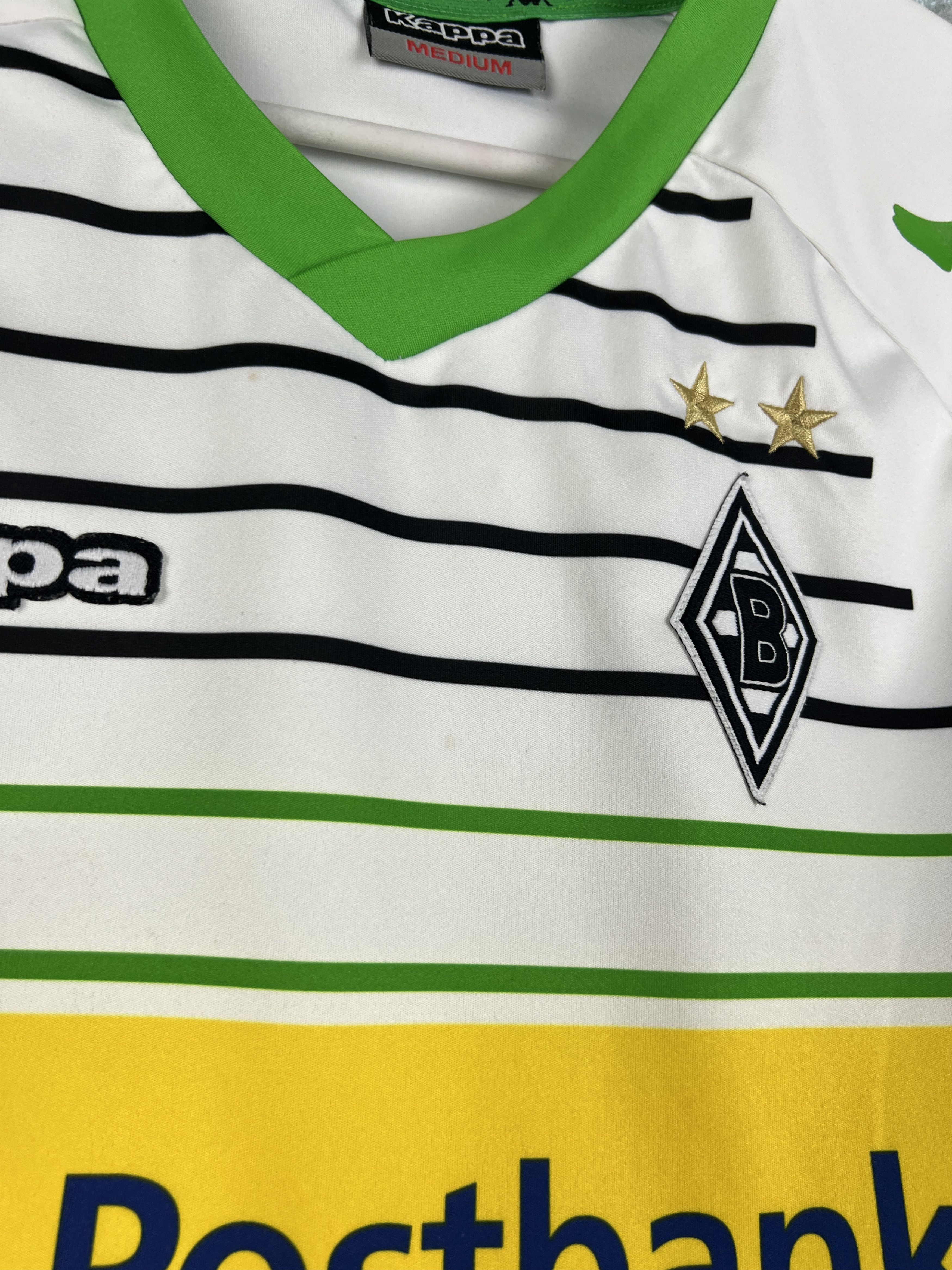 Kappa Monchengladbach Home football shirt Soccer Jersey Trikot Size US M / EU 48-50 / 2 - 5 Thumbnail