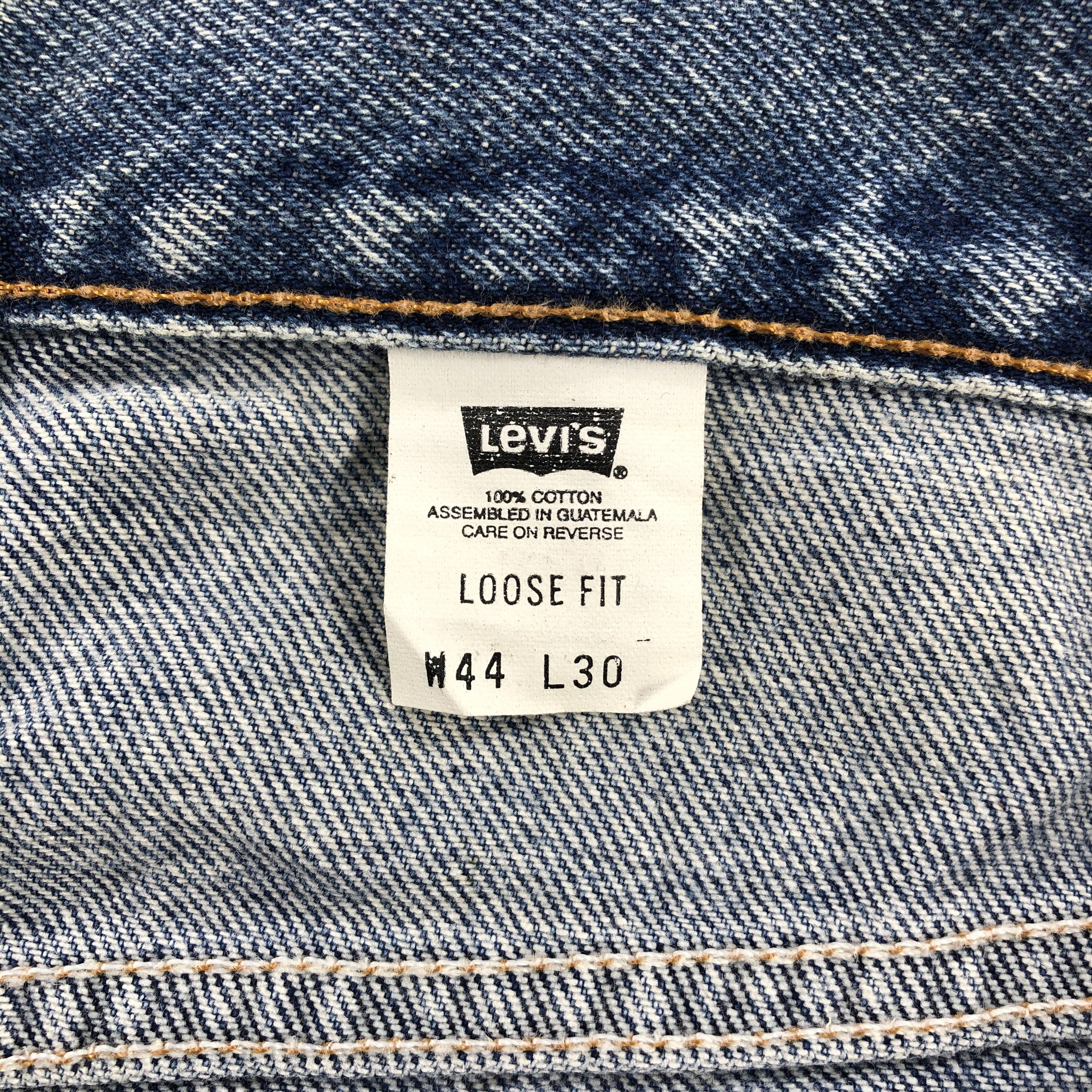 Levi's Faded Blue Vintage Levis 545 Jeans Baggy Denim-J1094 Size US 40 / EU 56 - 10 Thumbnail