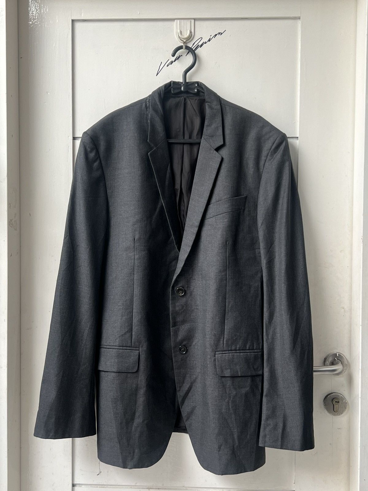 Alexander McQueen Alexander McQueen Italy Bespoke Jacket Suit Size 54L - 1 Thumbnail