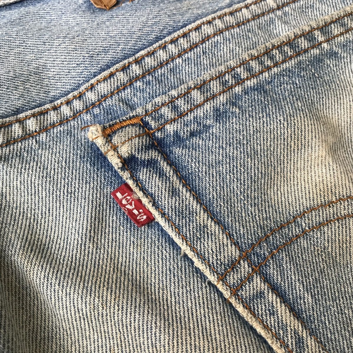 Levi's Levi’s Strauss Lot. 501 Vintage 90s USA Distressed Denim Size US 35 - 10 Thumbnail