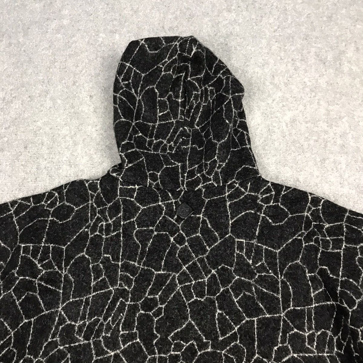 Diesel DIESEL WOOL OVERSIZE SHORT SLEEVE HOODIES JACKET Size US M / EU 48-50 / 2 - 6 Thumbnail
