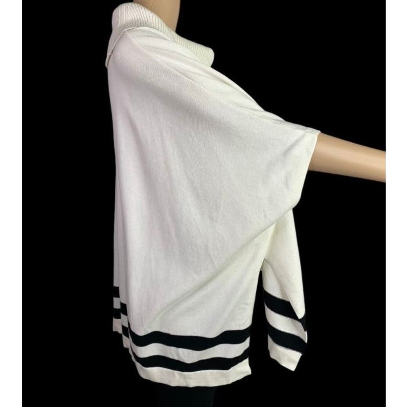 Calvin Klein Calvin Klein Womens Medium Cowl Neck Poncho Sweater Size M / US 6-8 / IT 42-44 - 3 Thumbnail