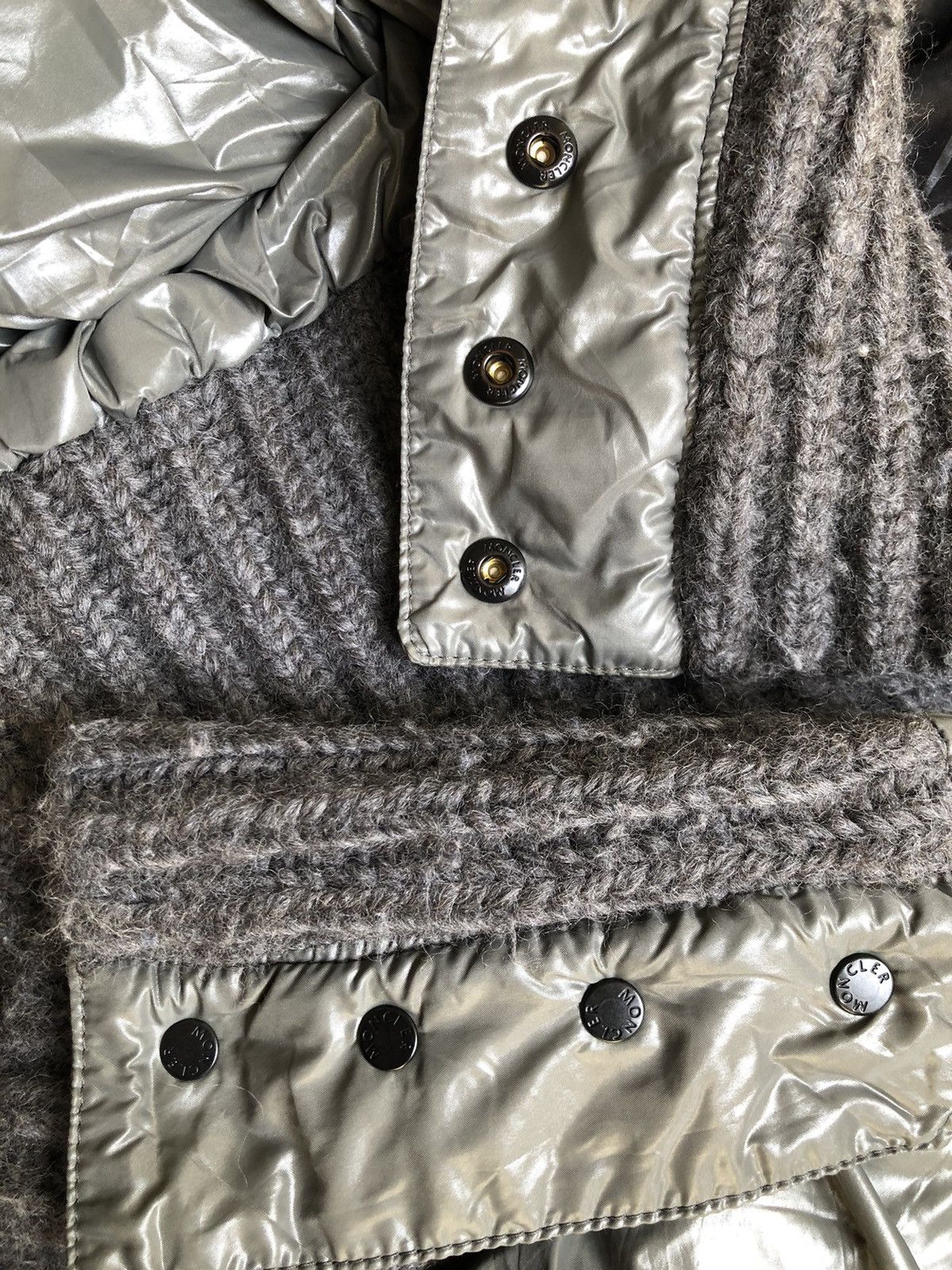 Moncler × Vintage Moncler short down jacket coat Size US S / EU 44-46 / 1 - 8 Thumbnail
