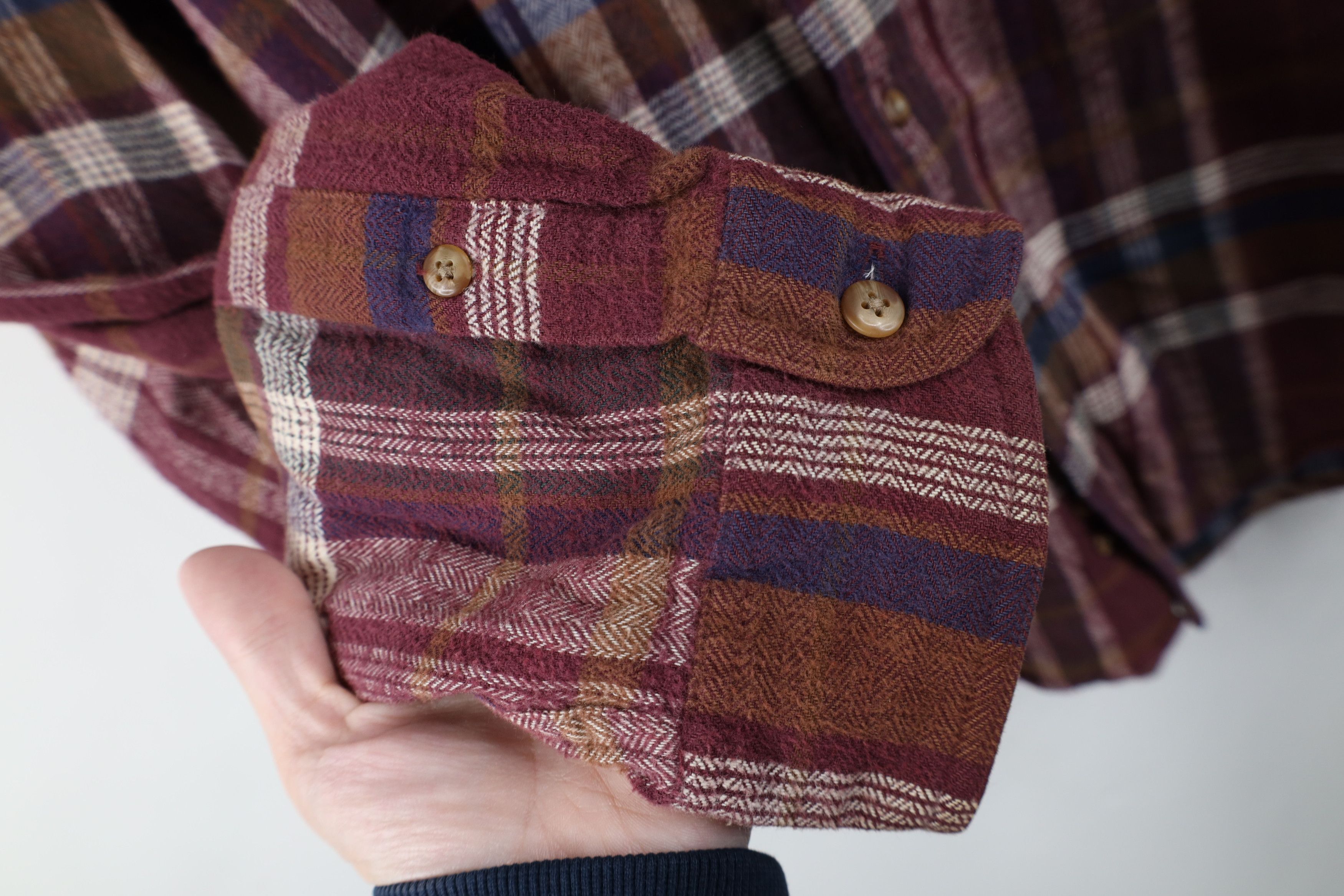 Eddie Bauer Vintage 90s Eddie Bauer Bainbridge Collared Button Shirt Size US XL / EU 56 / 4 - 6 Thumbnail
