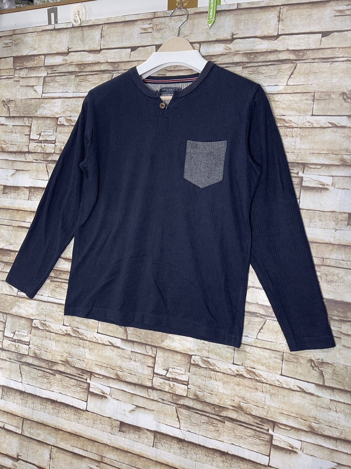 If Six Was Nine × Japanese Brand × Kansai Yamamoto Kansai Yamamoto Homme Long Sleeve Shirt Size Medium Size US M / EU 48-50 / 2 - 3 Thumbnail