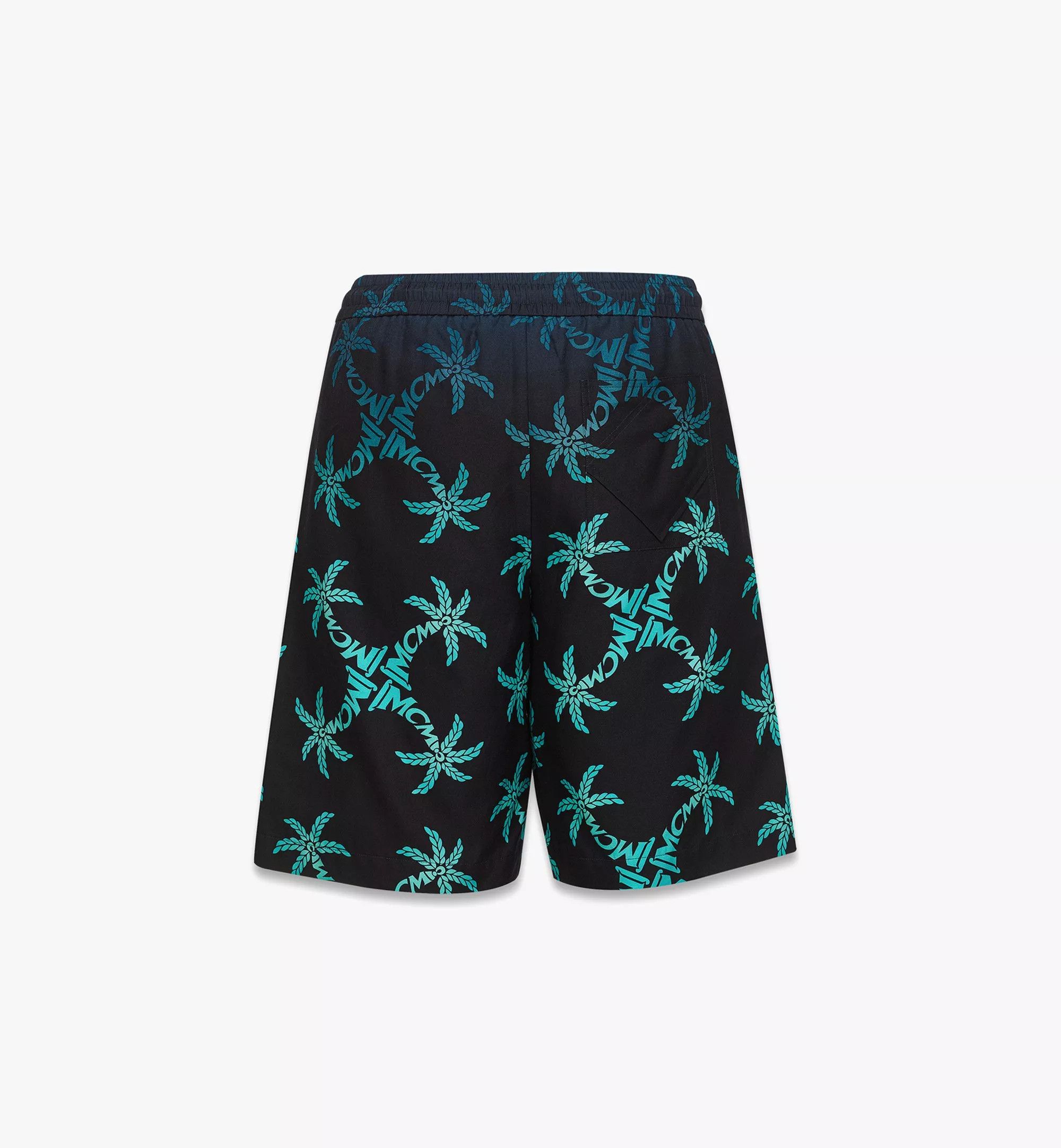 MCM o1mt1gz0725 Shorts in Black/Blue Size US 34 / EU 50 - 3 Thumbnail