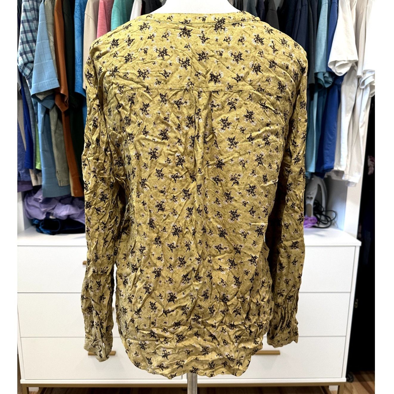 Treasure & Bond Treasure & Bond Women's V Neck Button Down Blouse Floral S Size S / US 4 / IT 40 - 4 Thumbnail
