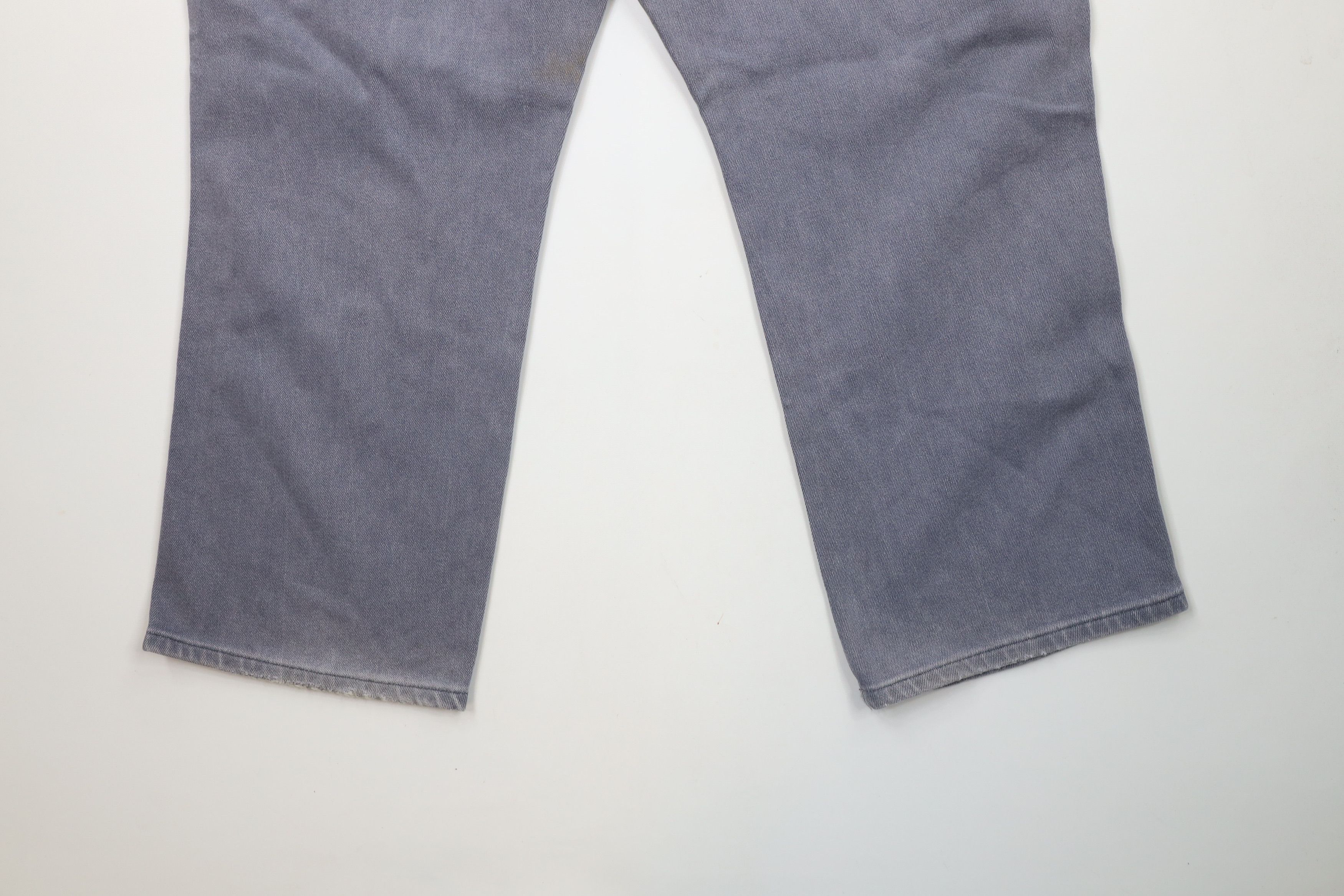 Lee × Vintage Vintage 90s Lee Flared Wide Leg Denim Jeans Blue USA Size US 44 / EU 60 - 14 Thumbnail