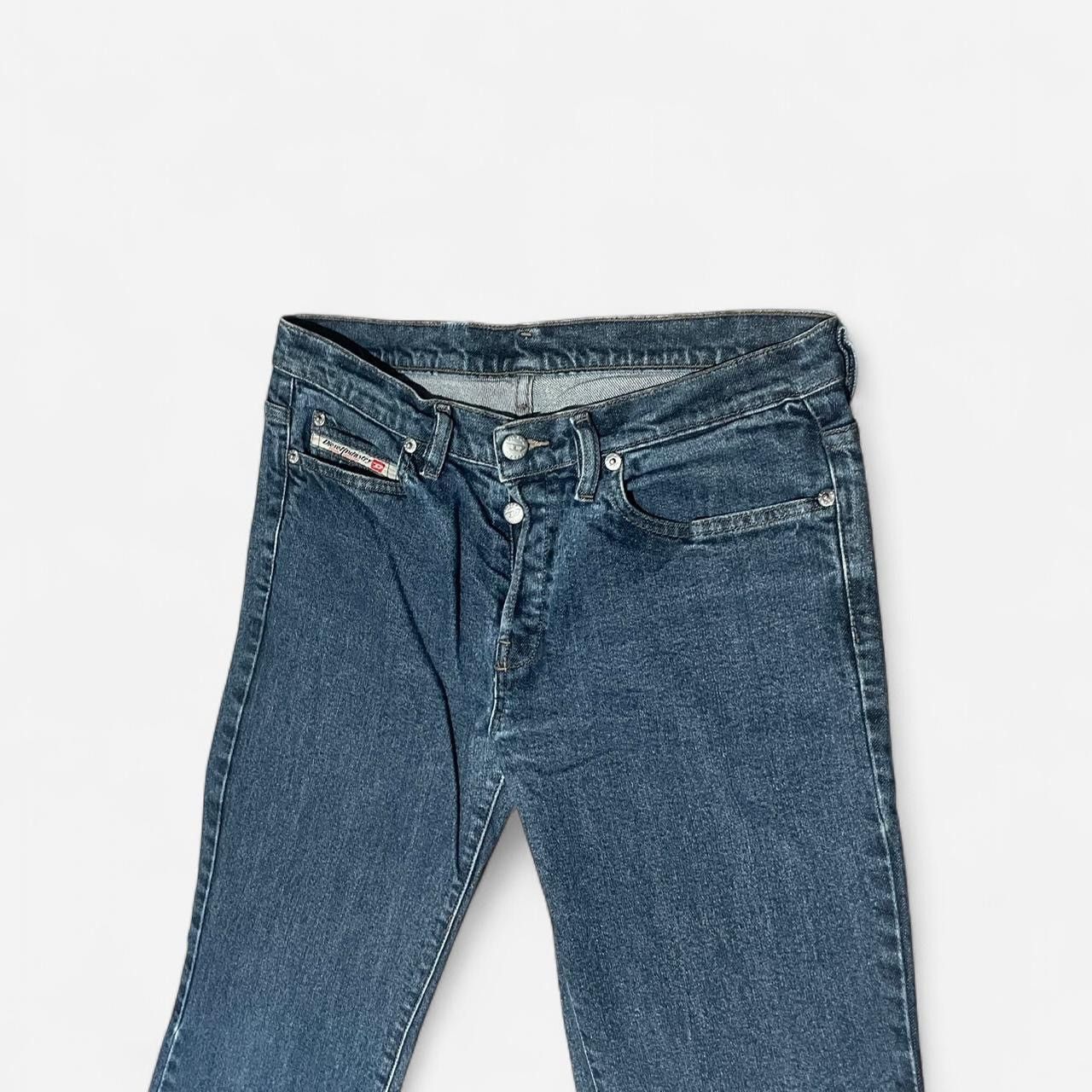 Diesel Diesel DAZE archival dark indigo denim no back pockets Size 30" / US 8 / IT 44 - 4 Thumbnail
