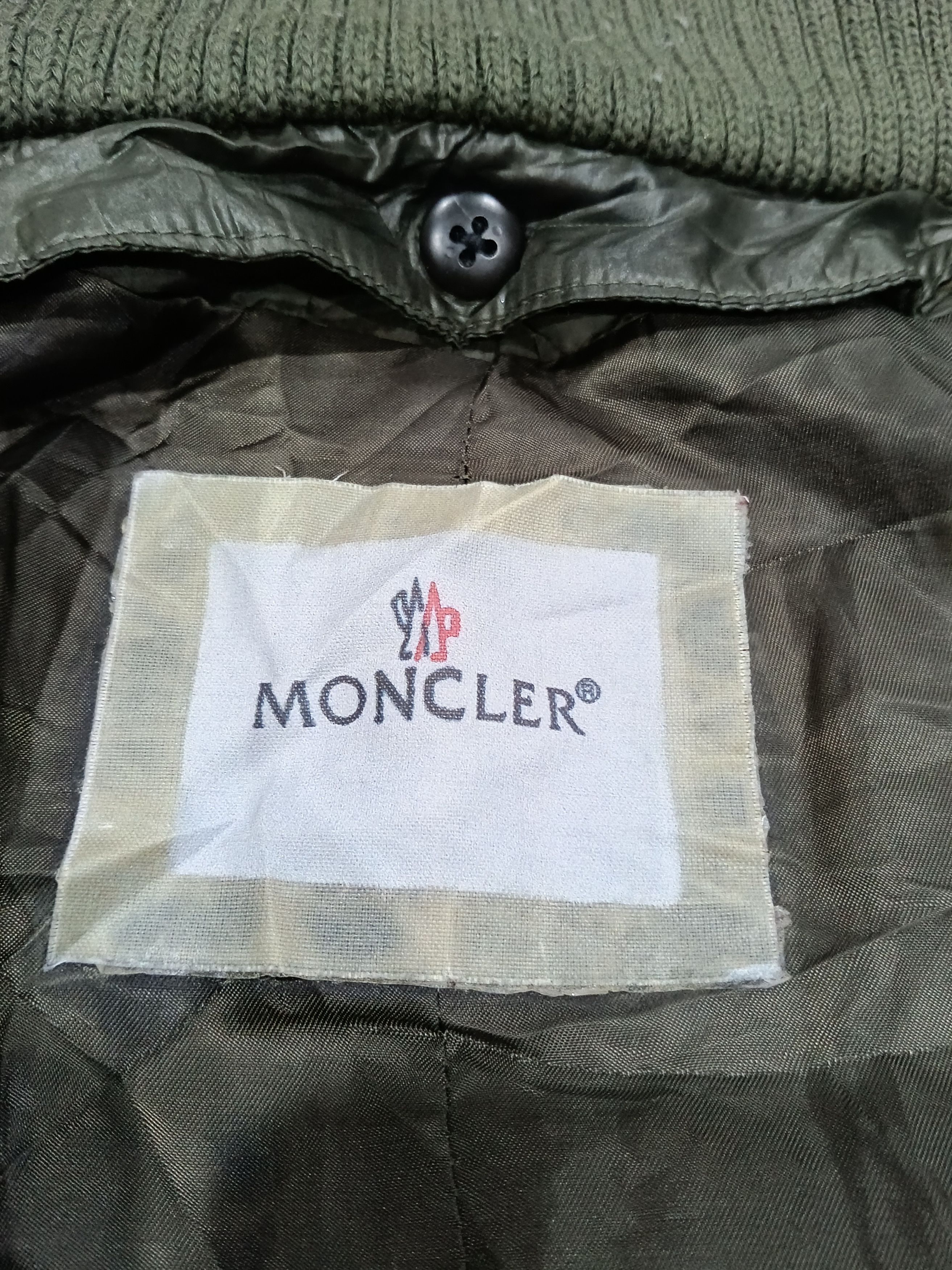 Moncler Moncler Puffer Jacket Dark Green Medium Size US XL / EU 56 / 4 - 6 Thumbnail