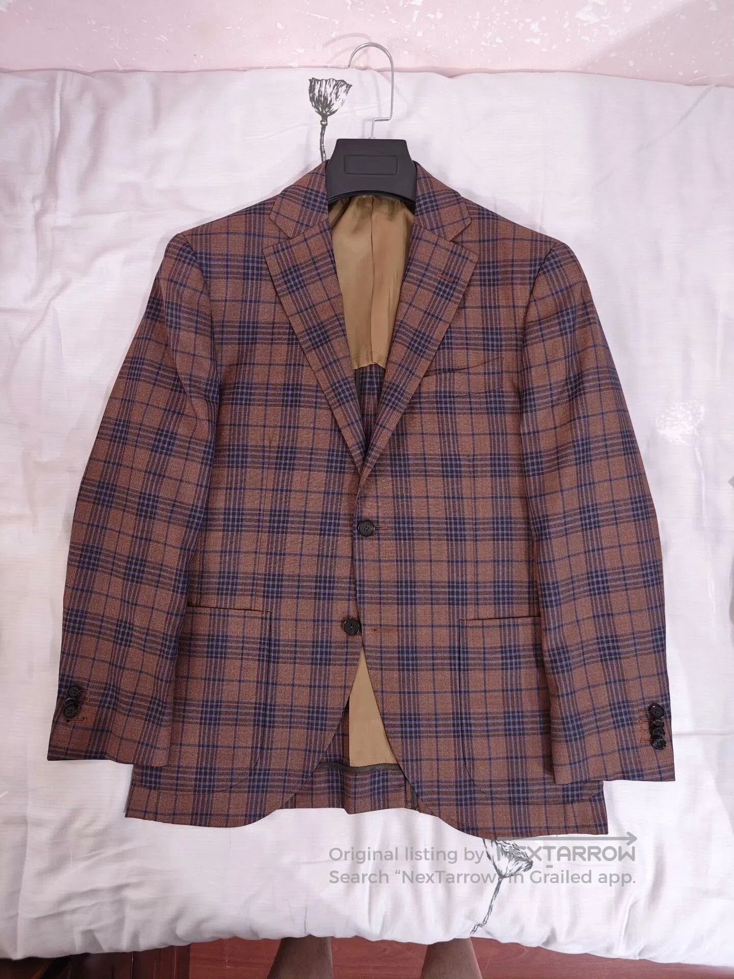 Tallia Italian Wool Blend Custom Suit. Size US M / EU 48-50 / 2 - 5 Thumbnail