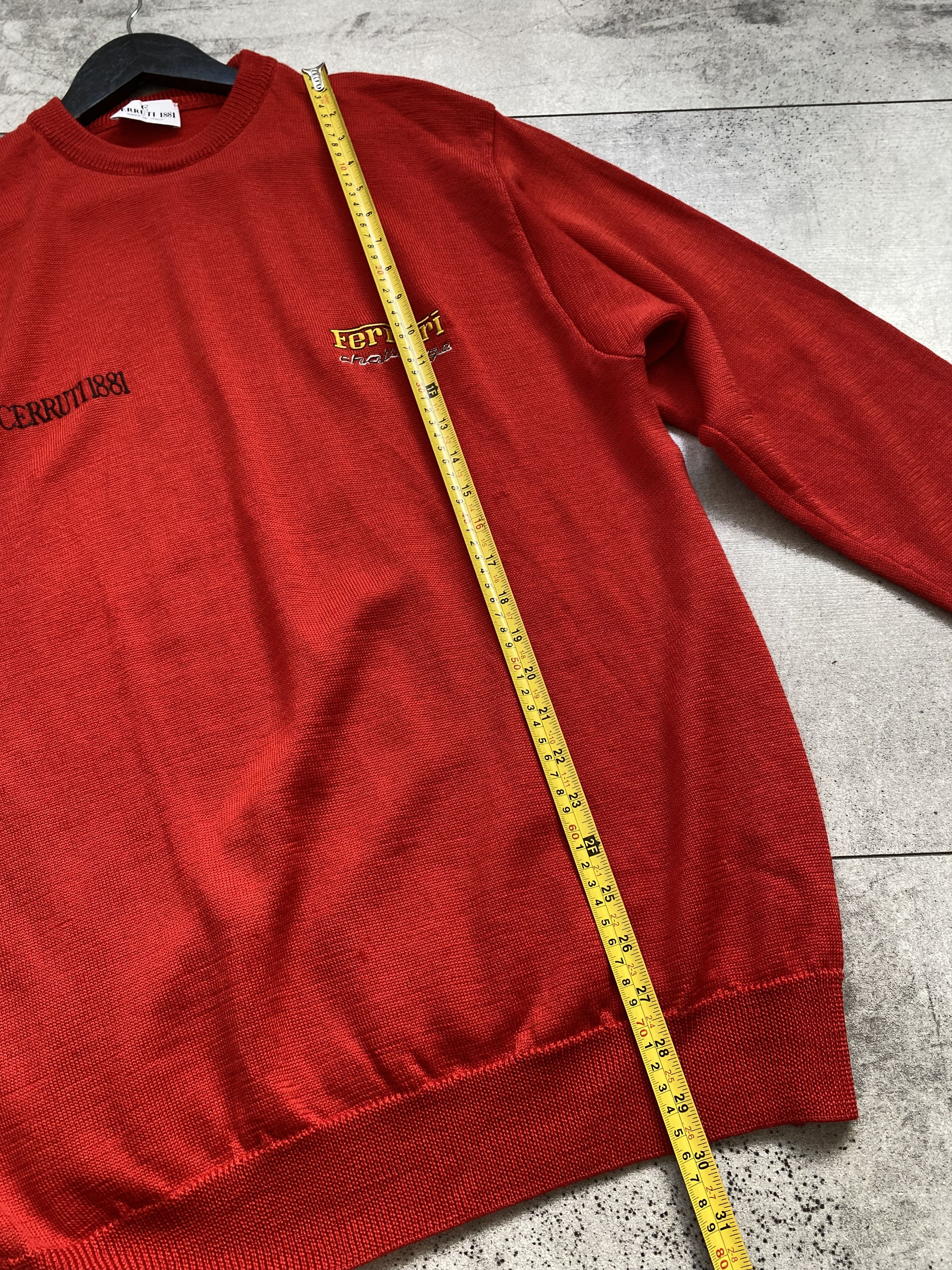 Cerruti 1881 RARE Vintage Cerruti 1881 Ferrari Racing 90s Sweater Size US XL / EU 56 / 4 - 12 Thumbnail