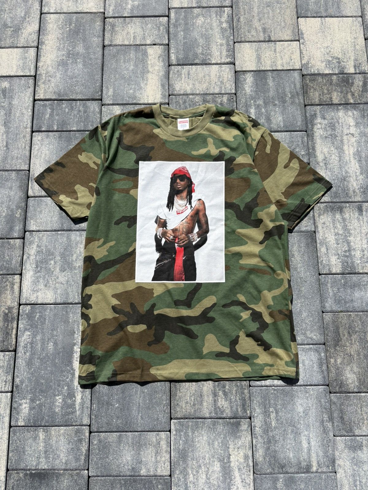 Supreme Supreme Playboi Carti Photo Tee Pale Green | Grailed
