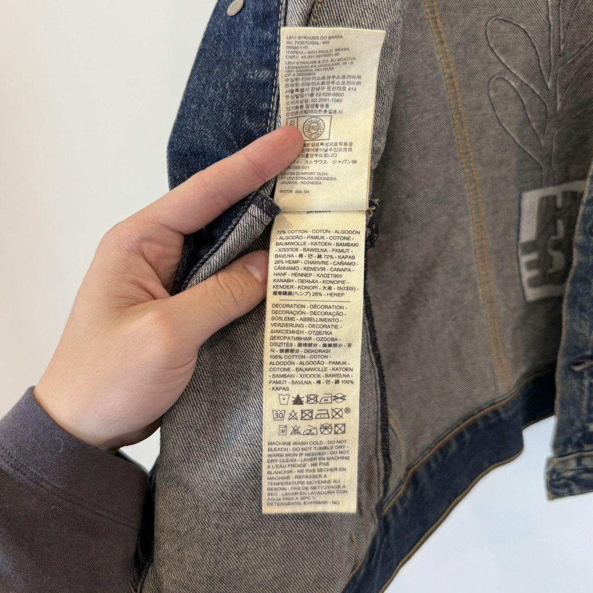 Levi's Levi’s x Nathaniel Russell Earth Service Big E Type 3 Jacket Size US S / EU 44-46 / 1 - 12 Thumbnail