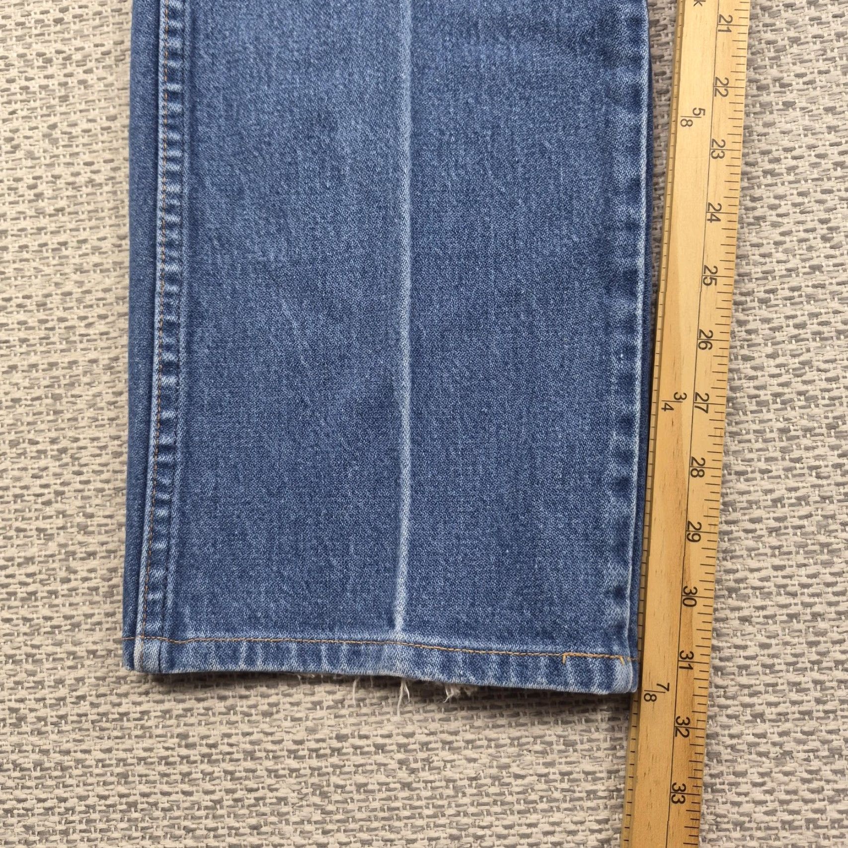 Wrangler VINTAGE Wrangler Cowboy Cut Jeans Mens 40x34 Blue Slim Straight Denim USA Pants Size US 40 / EU 56 - 5 Thumbnail