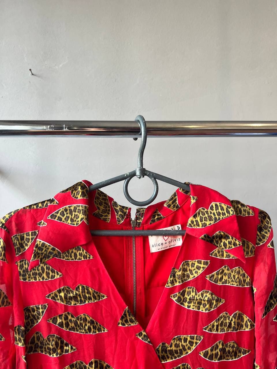 Alice + Olivia DONALD ROBERTSON ALICE+OLIVIA BY STACEY BENDET LEOPARD DRESS Size XS / US 0-2 / IT 36-38 - 5 Thumbnail