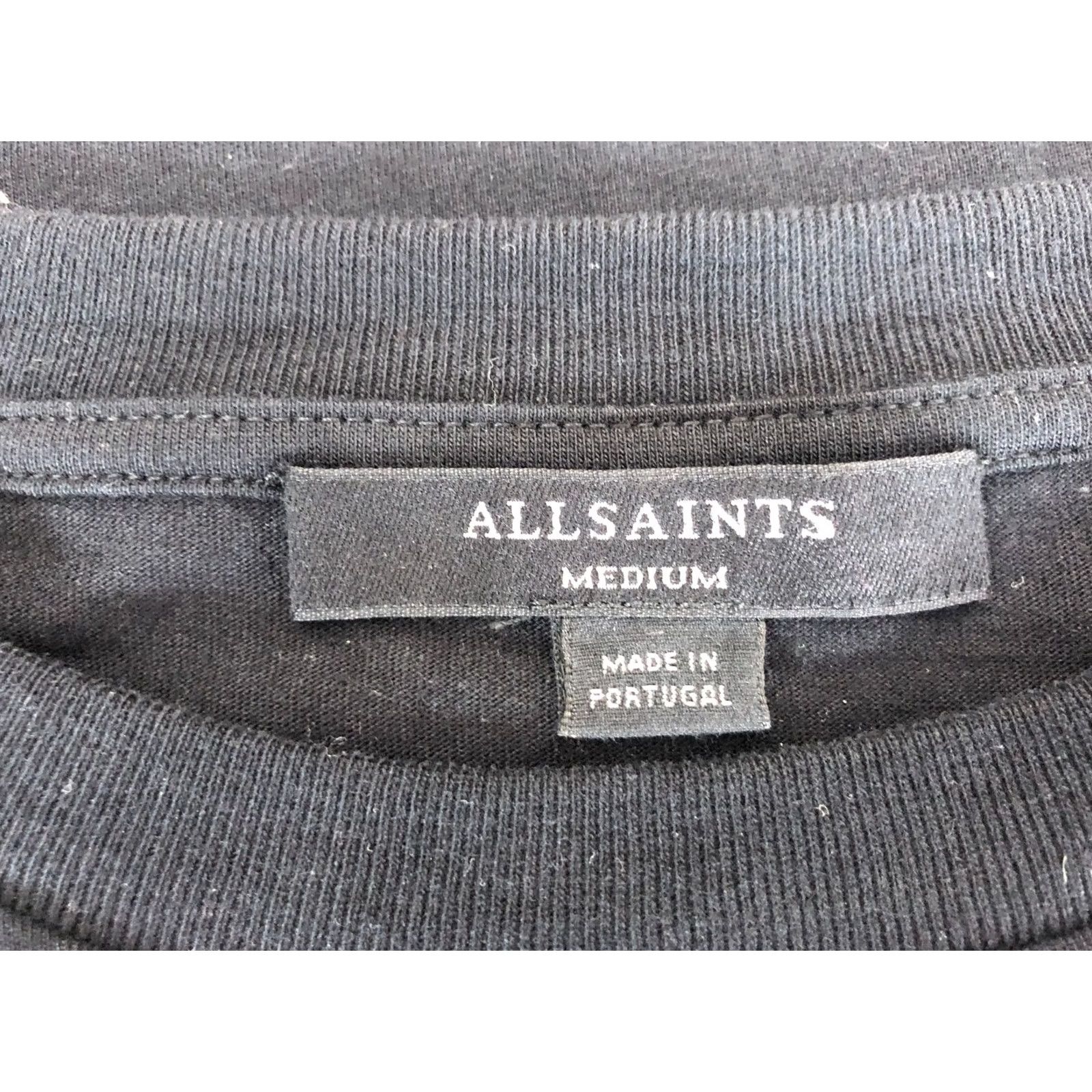 Allsaints AllSaints Women's Tank Top M Black 100% Cotton Sleeveless Crew Neck Casual Basic Classic 100% Cotton Regular Size M Womens Size M / US 6-8 / IT 42-44 - 7 Thumbnail