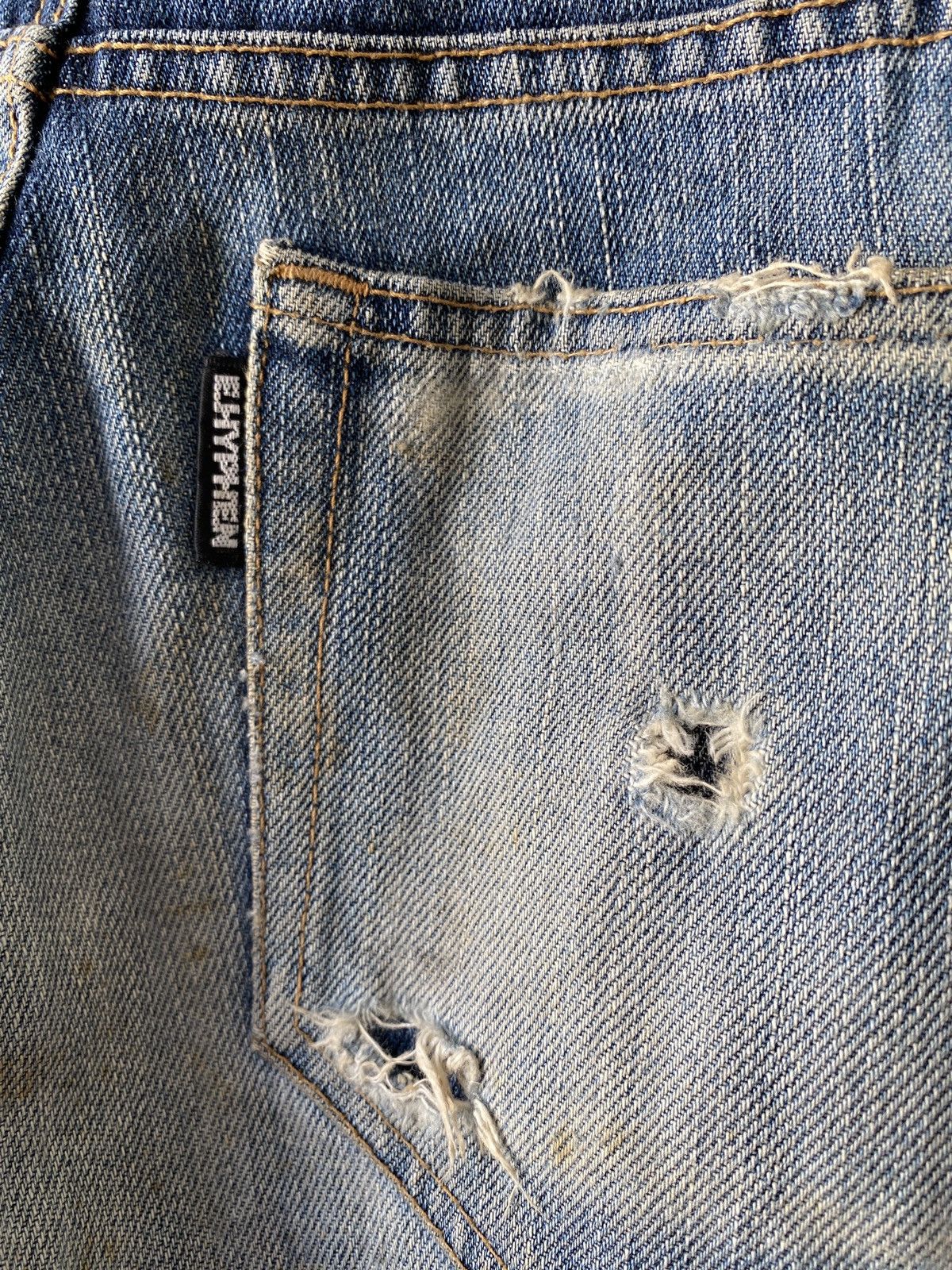 Japanese Brand Japanese Brand Ehyphen World Gallery Distressed Denim Size US 32 / EU 48 - 16 Thumbnail