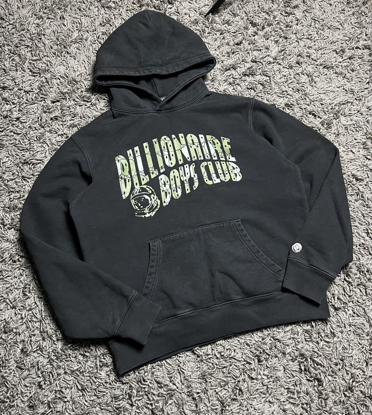 Billionaire Boys Club Billionaire Boys Club Arch Logo Camo Astronaut Hoodie Black Size US S / EU 44-46 / 1 - 1 Thumbnail