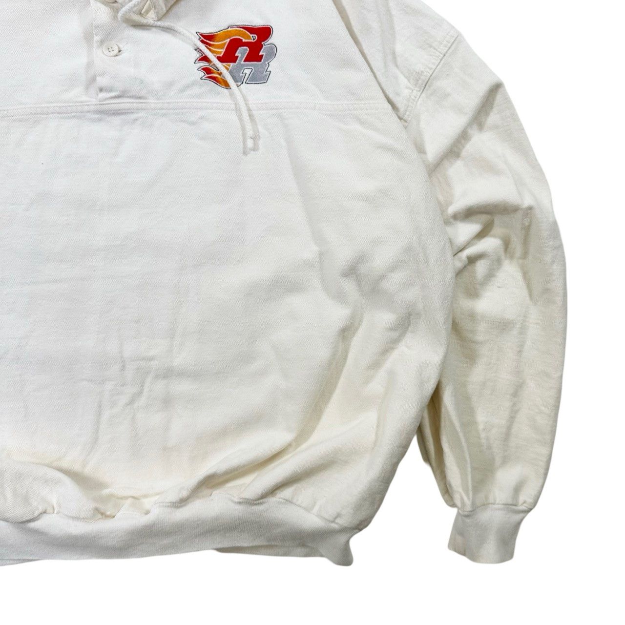 Vintage Vintage 90s CFL Calgary Roughriders Quarter Button Up Size US XL / EU 56 / 4 - 3 Thumbnail