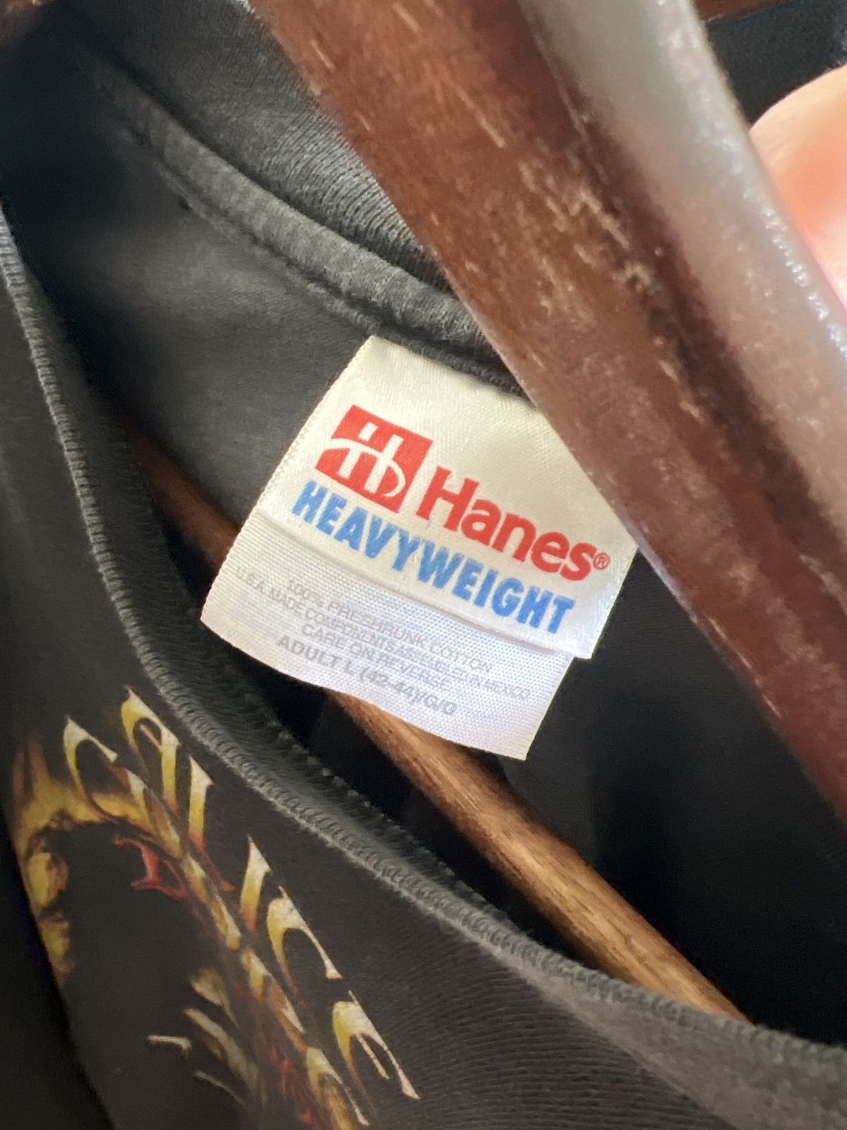 Vintage Thrashed Alice Cooper Y2K Band Tee Size US L / EU 52-54 / 3 - 3 Thumbnail