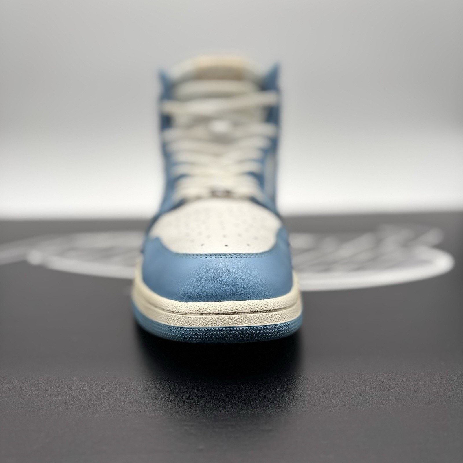 Amiri Amiri Skel High Top ' Powder Blue White ' | GOOD CONDITION! Size US 13 / EU 46 - 6 Thumbnail