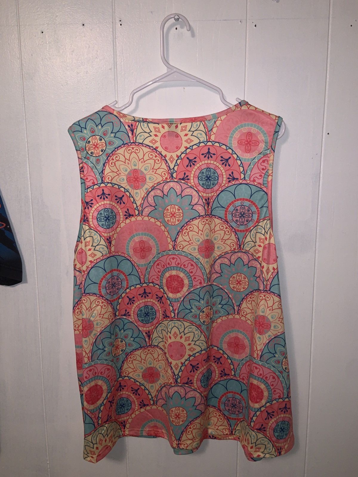Shein Womens Emory Rose Tank Top - Size 2XL - Multi Color Size XXL / US 16-18 / IT 52-54 - 7 Thumbnail
