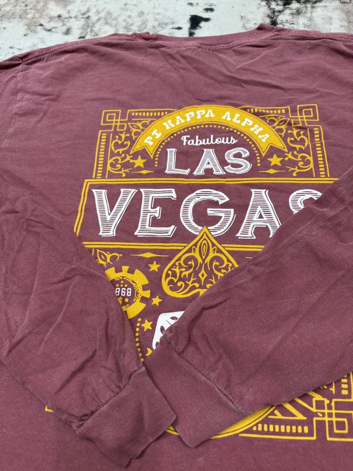 Comfort Colors Las Vegas Winter Formal Backhit Longleeve Tshirt Size US XL / EU 56 / 4 - 12 Thumbnail