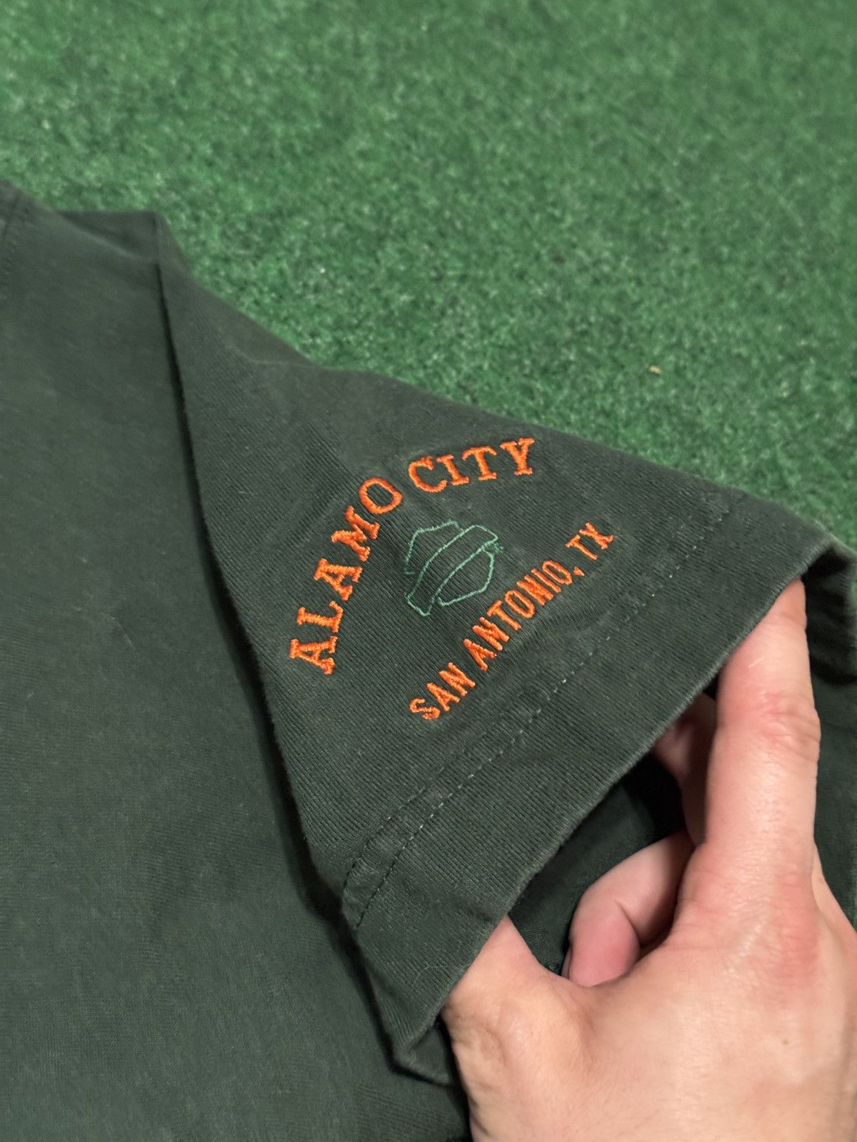 Harley Davidson Harley Davidson Green Embroidered Biker Large 90s T Shirt Size US L / EU 52-54 / 3 - 6 Thumbnail