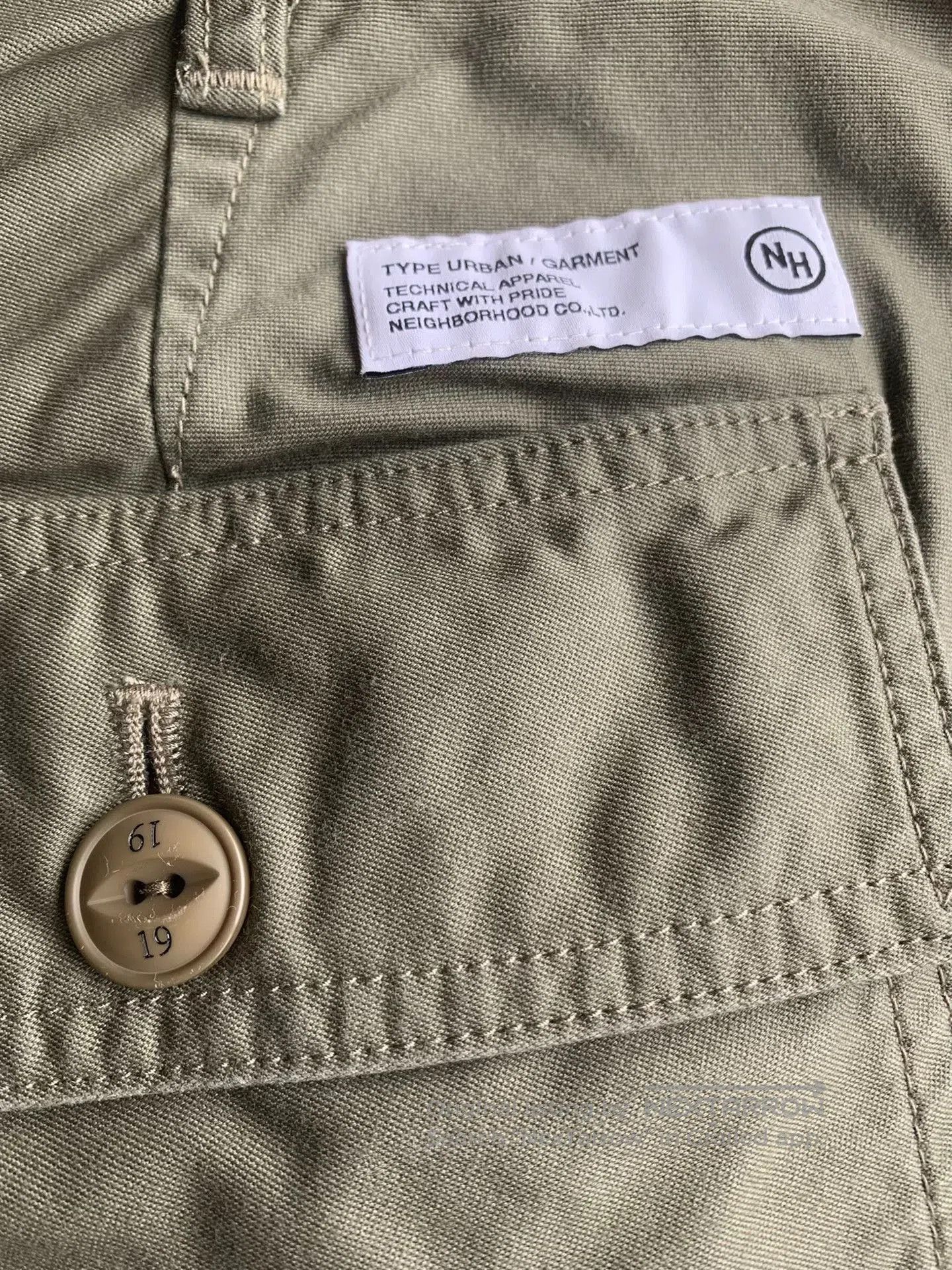 Neighborhood NEIGHBORHOOD Cargo Short Pants. Size US 38 / EU 54 - 3 Thumbnail
