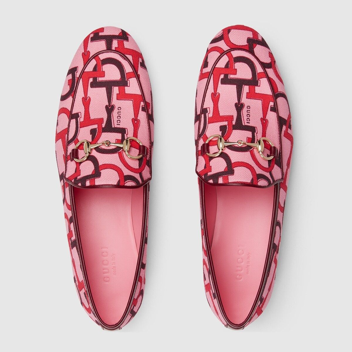 Gucci oc11z1025 Jordaan Loafers in Multicolor Size US 4 / IT 34 - 4 Thumbnail