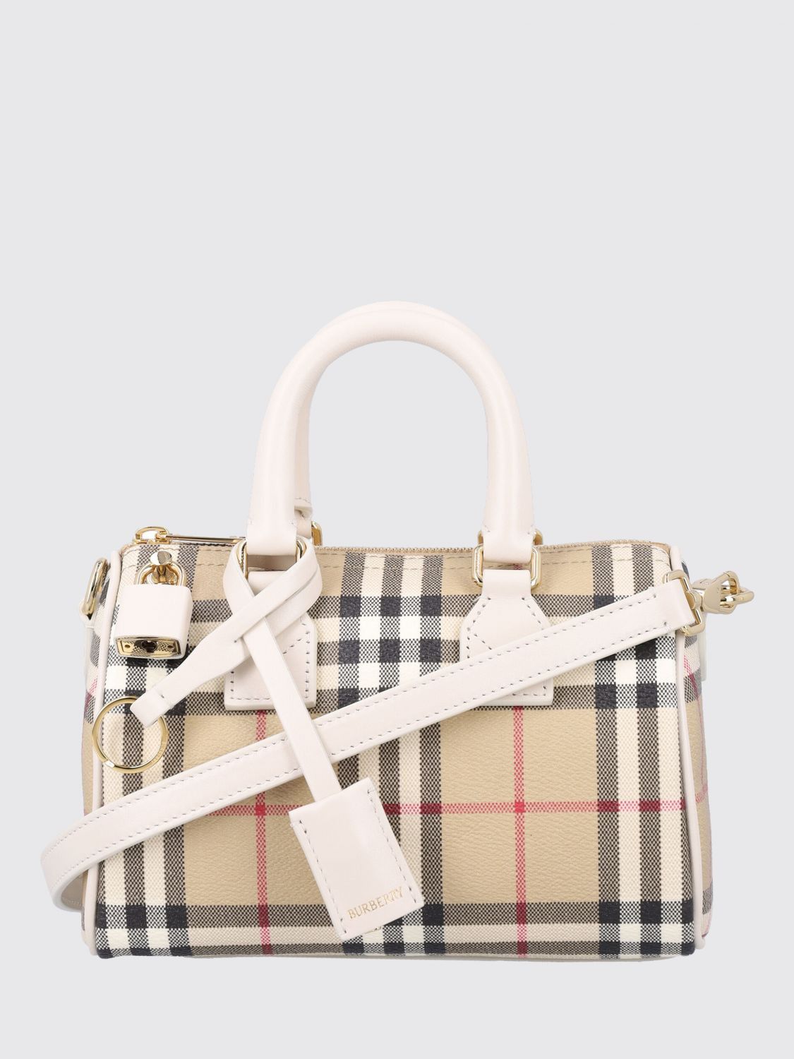 Burberry Burberry Mini Bag Woman Beige Size ONE SIZE - 1 Thumbnail
