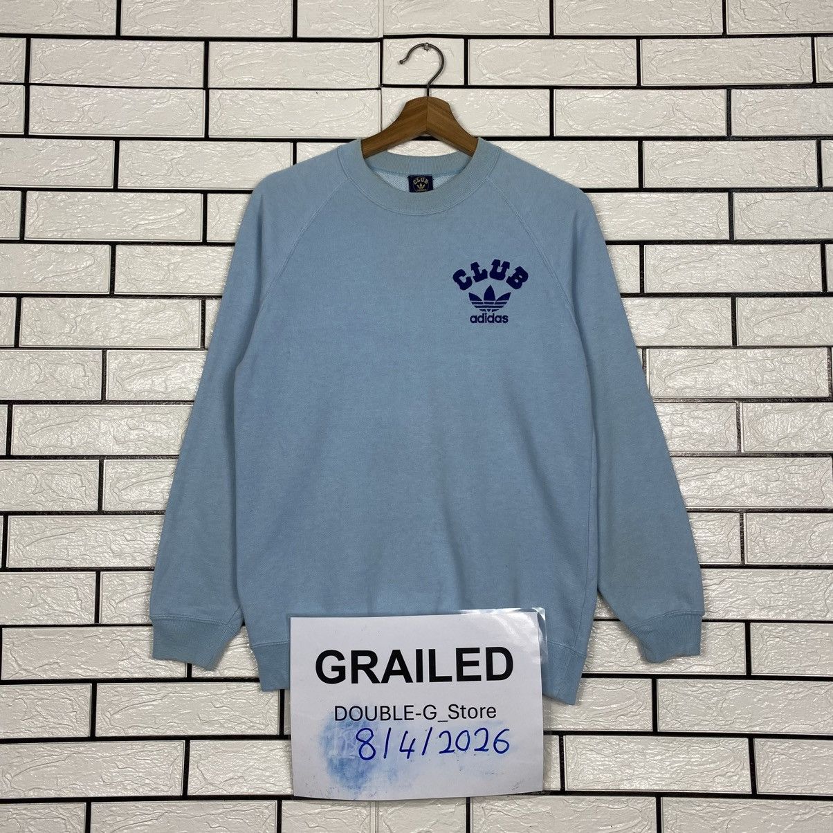 Adidas 📌Vintage Sweatshirt Crewneck Adidas Club Size US M / EU 48-50 / 2 - 1 Thumbnail