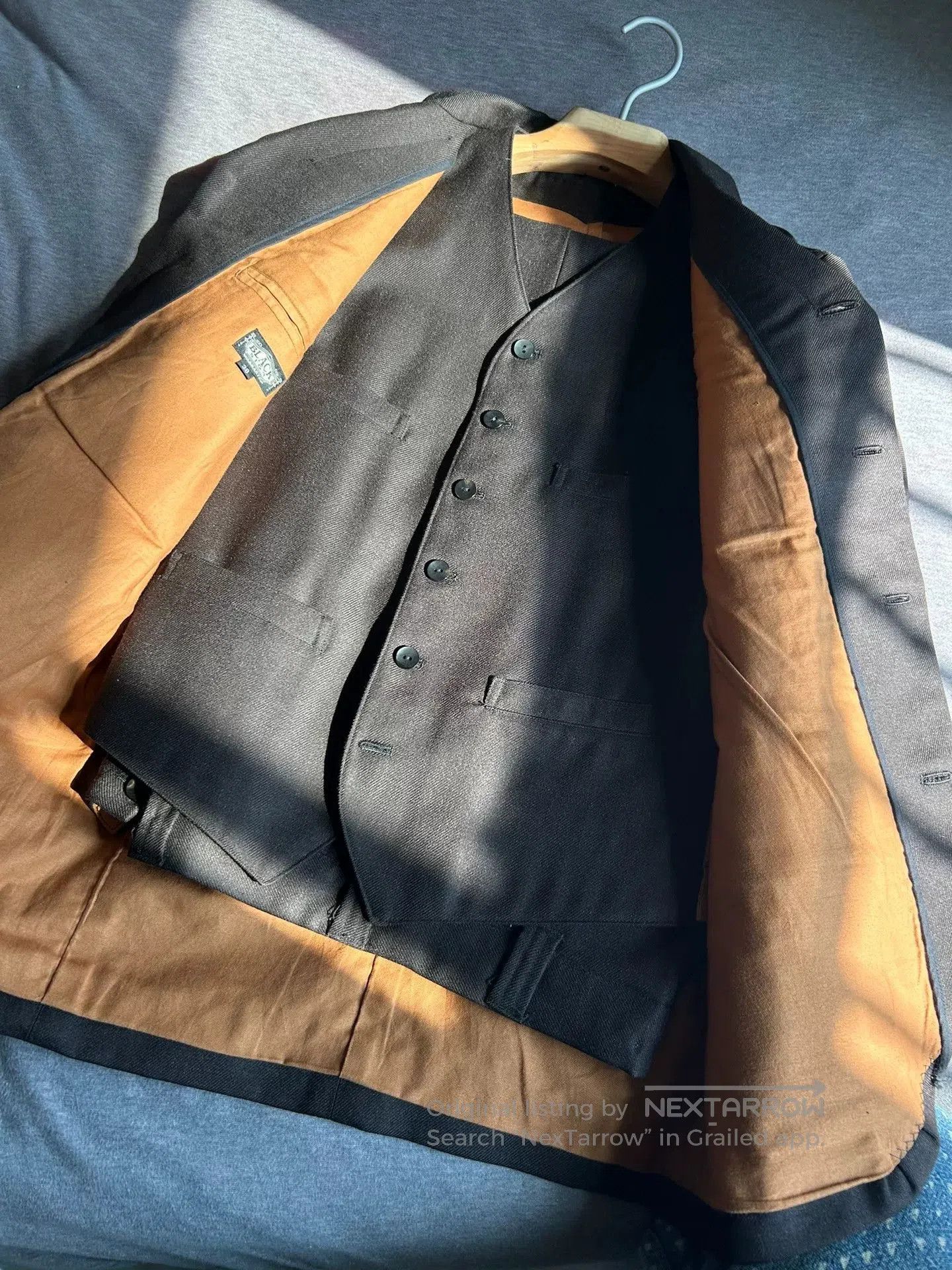 BLACK SIGN blacksign wool three-piece suit set. Size US M / EU 48-50 / 2 - 2 Thumbnail