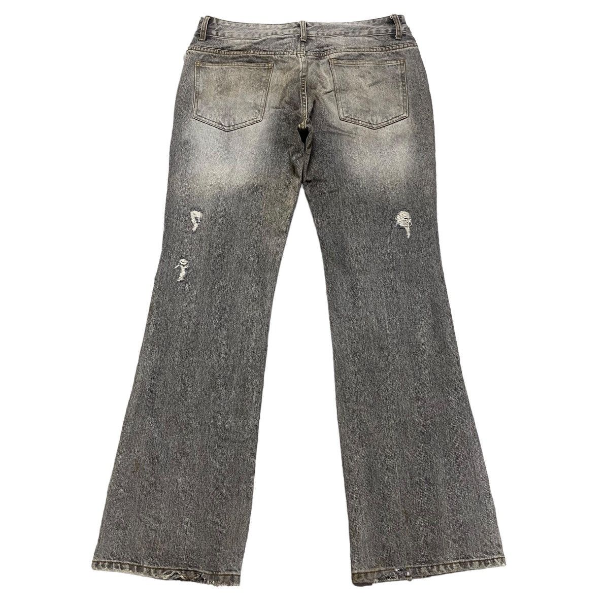 GOSTAR DE FUGA FUGA Distressed Denim Flare Jeans Size US 32 / EU 48 - 3 Thumbnail