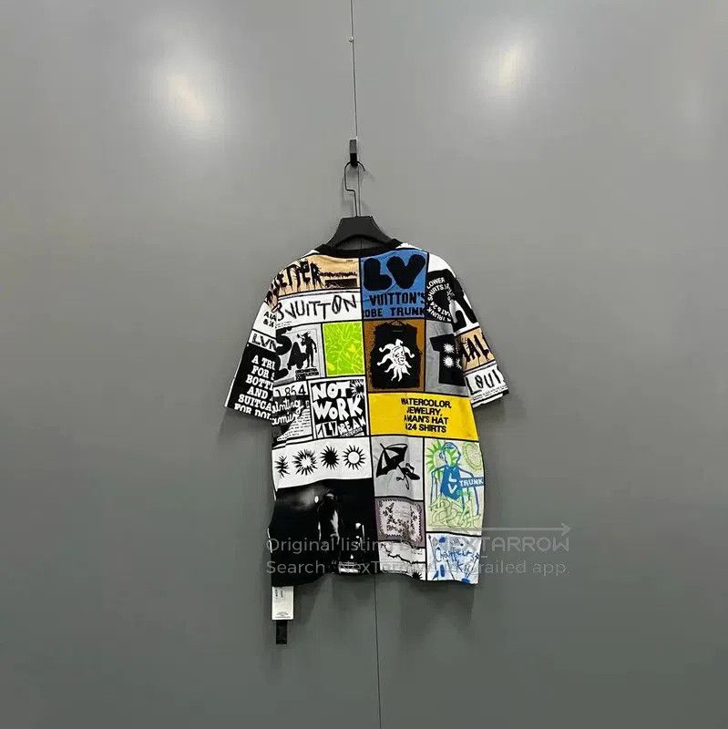 Louis Vuitton Louis Vuitton Summer Multicolor Cotton T. Size US XXL / EU 58 / 5 - 3 Thumbnail