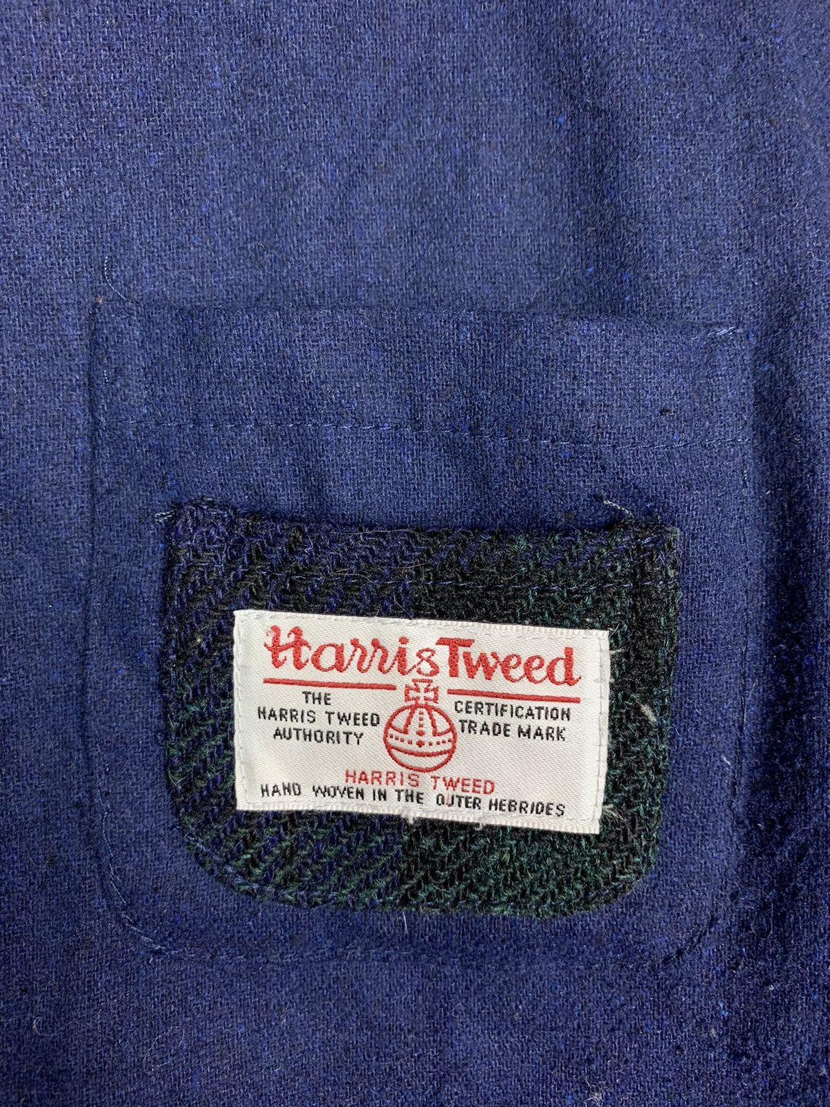 Harris Tweed × Vintage Harris Tweed Varsity Jacket Size US S / EU 44-46 / 1 - 6 Thumbnail