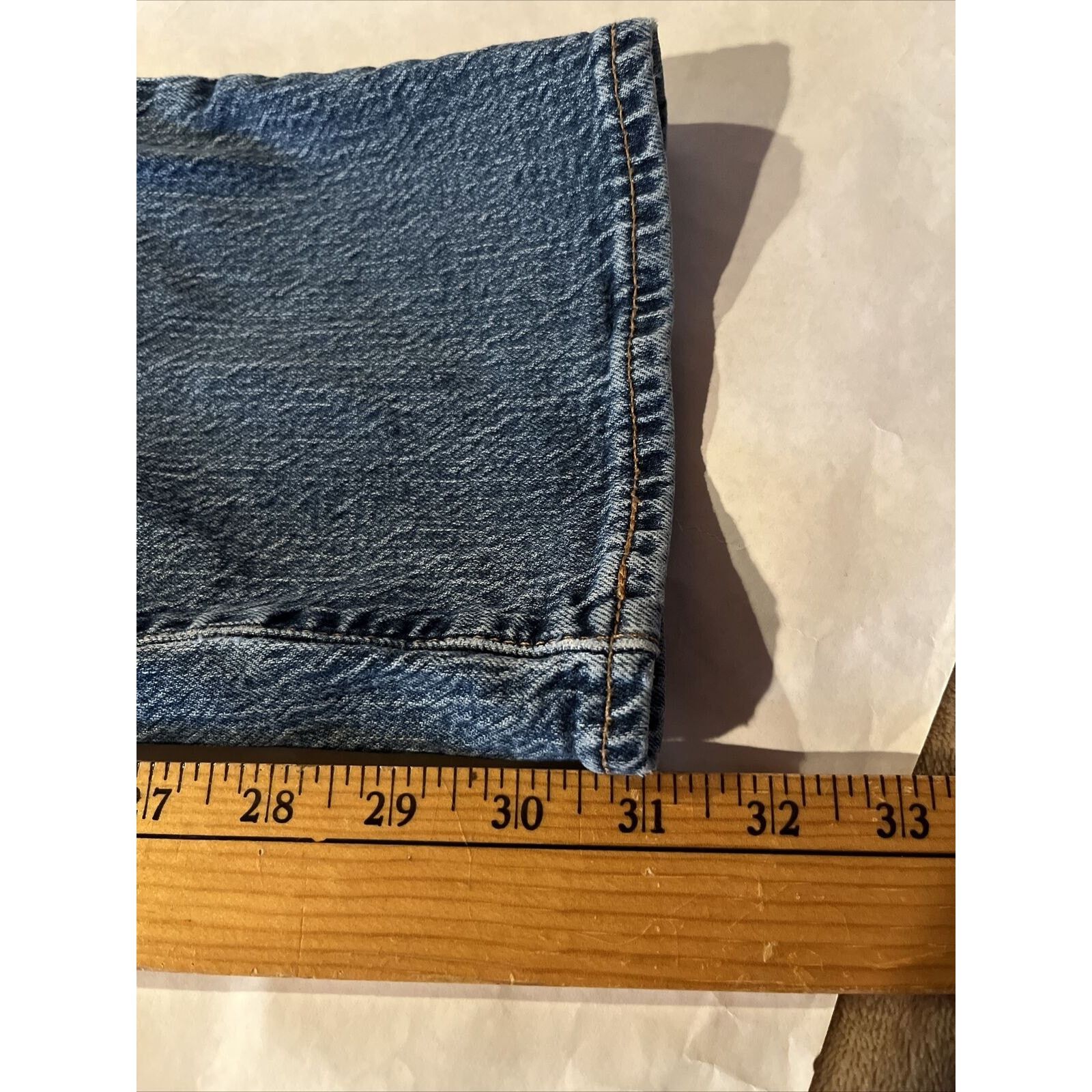 Levi's Levis 511 Jeans Mens 36x31 Blue Slim Straight Denim Med Wash Size US 38 / EU 54 - 7 Thumbnail